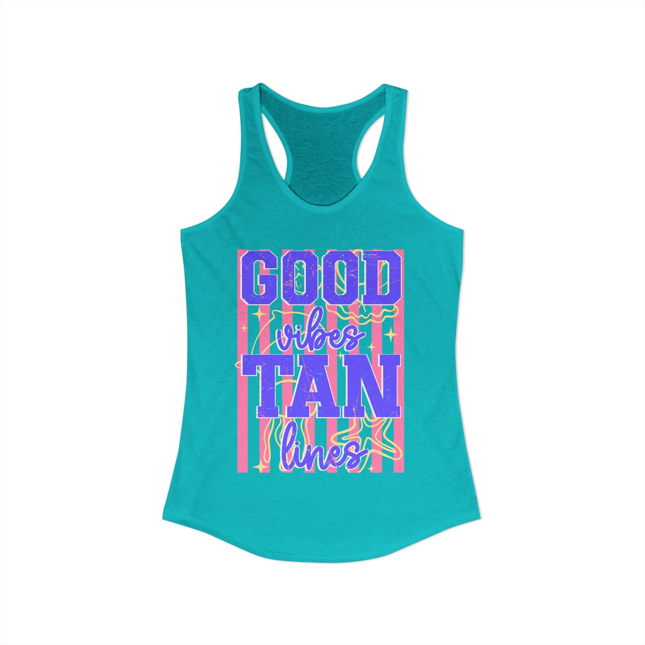 Good vibes Racerback Tank