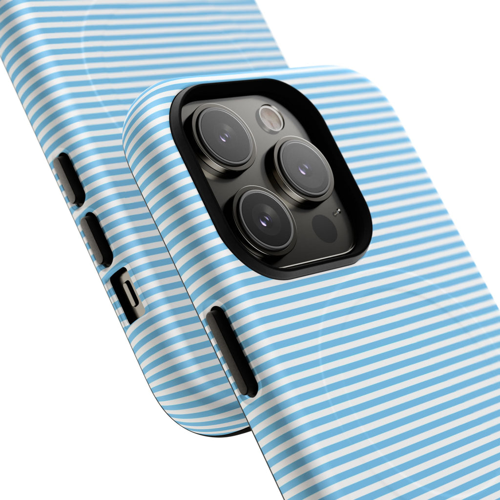 Light Blue Ribbed Phone case