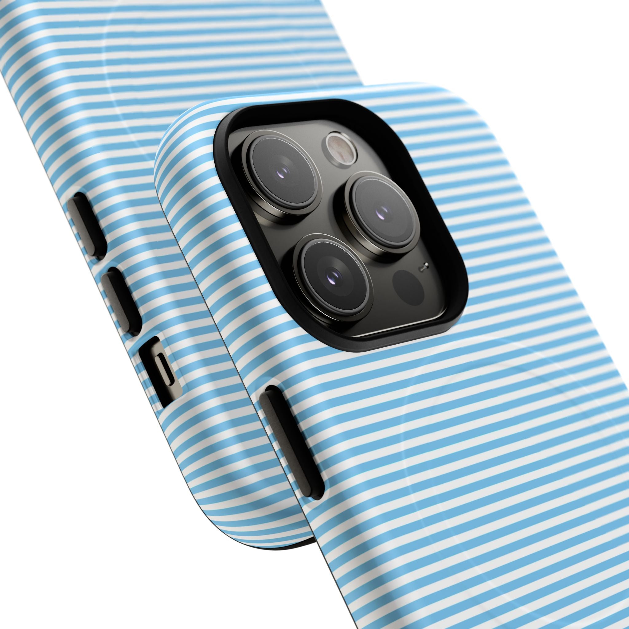 Light Blue Ribbed Phone case