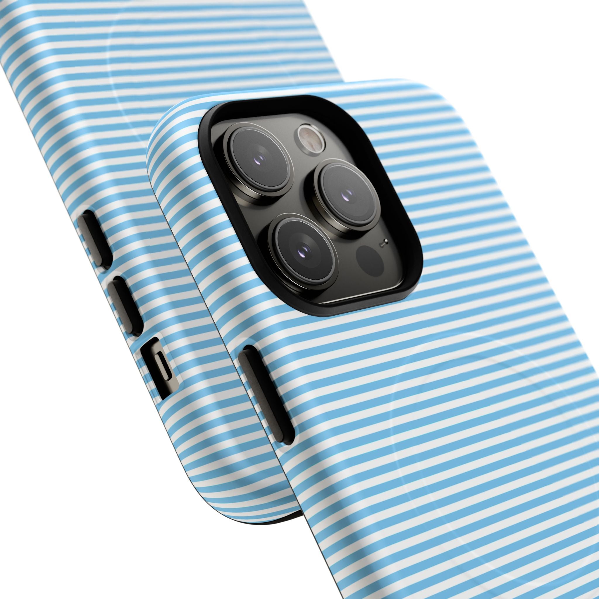 Light Blue Ribbed Phone case