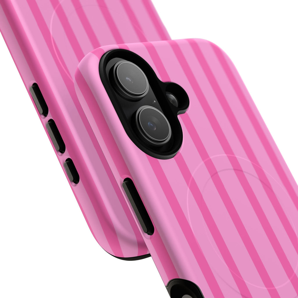 Pink Striped Phone Case