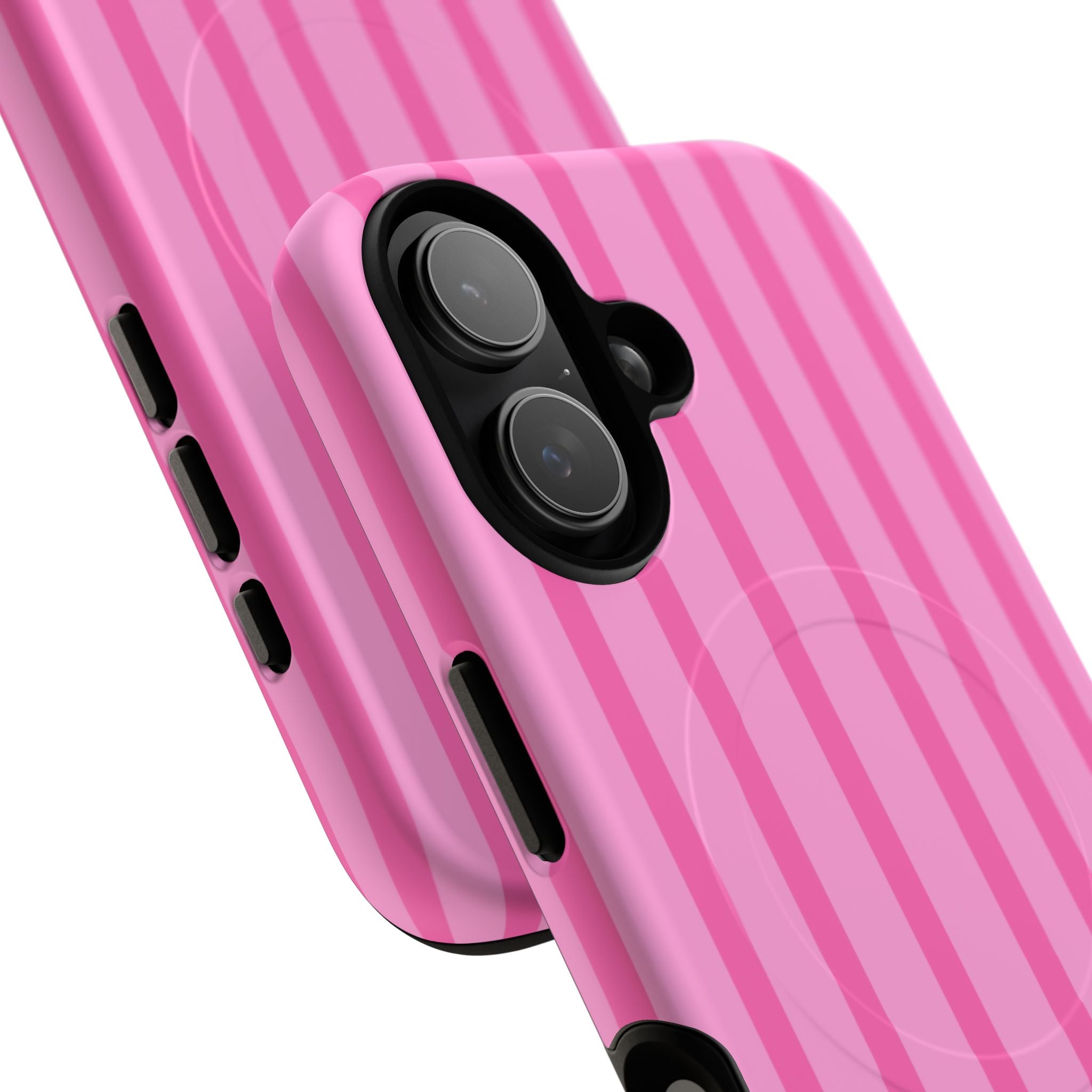 Pink Striped Phone Case