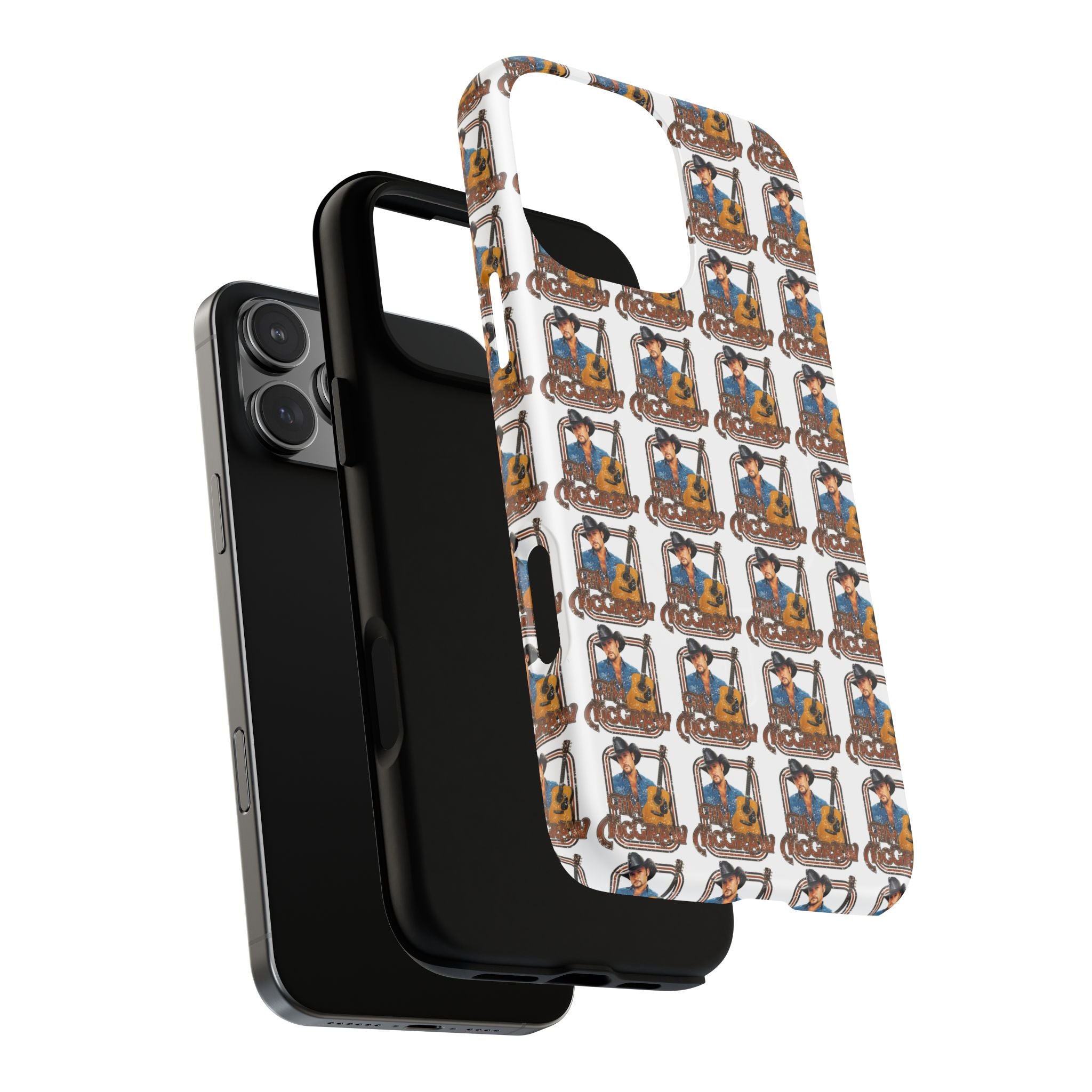 Cowboy Pattern Retro Design  Phone Case