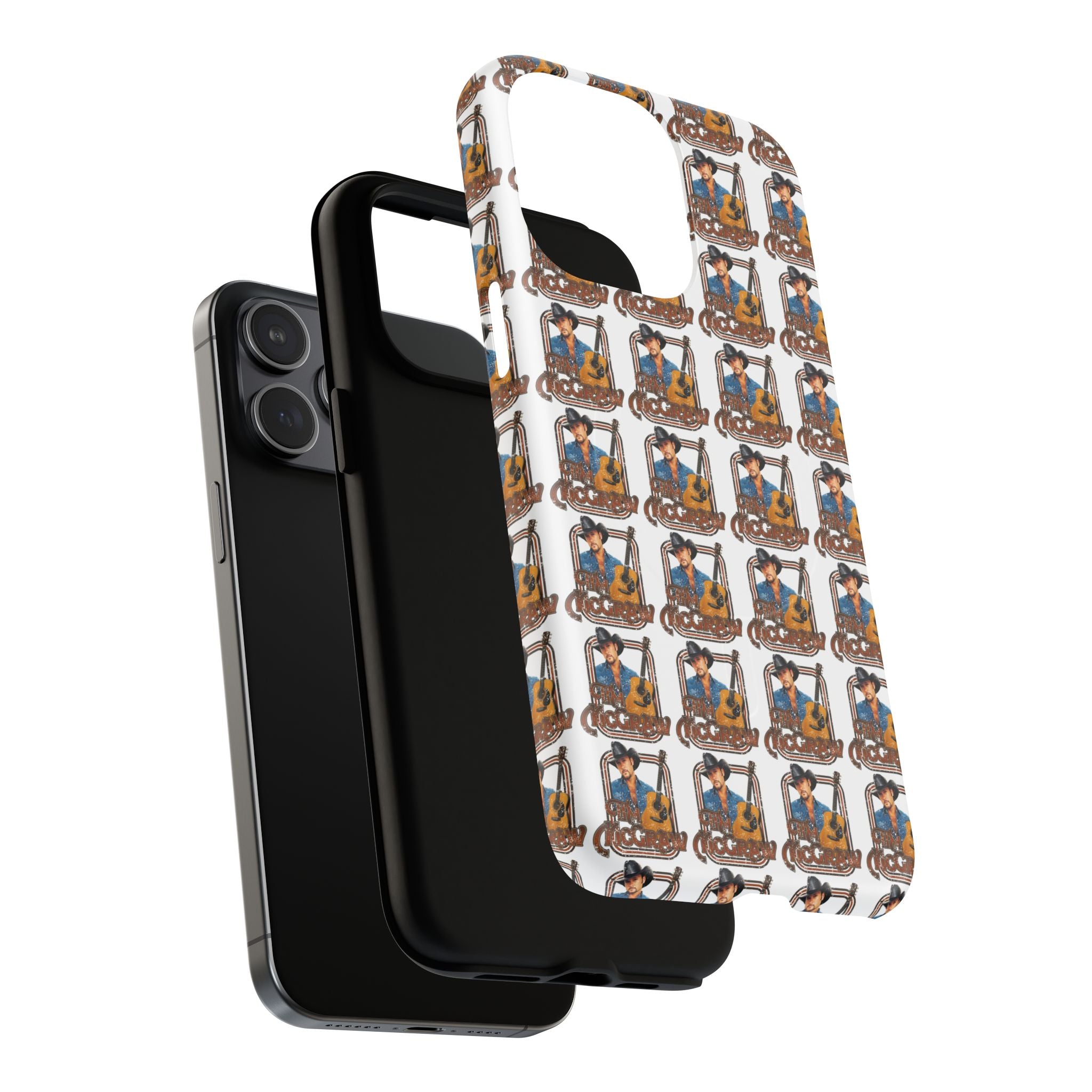 Cowboy Pattern Retro Design  Phone Case