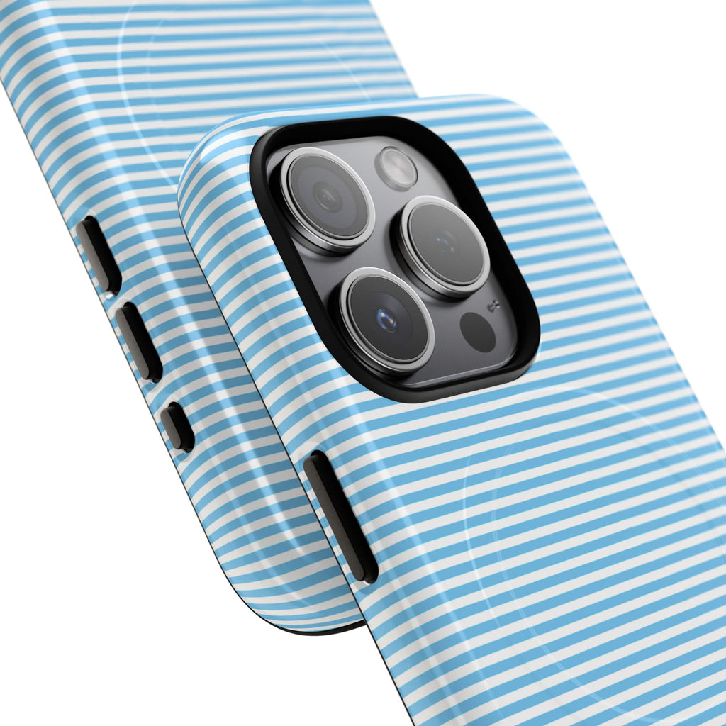 Light Blue Ribbed Phone case