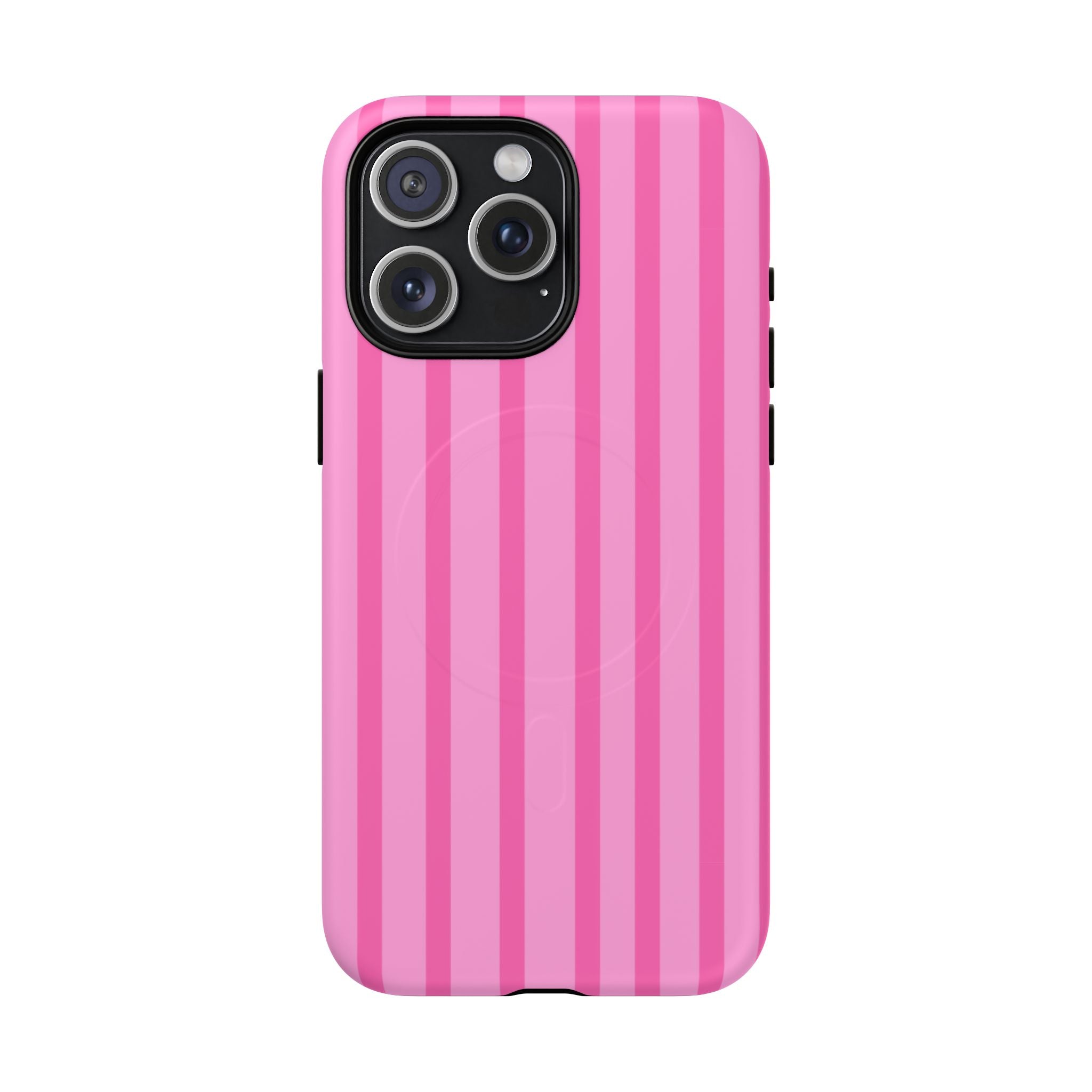 Pink Striped Phone Case
