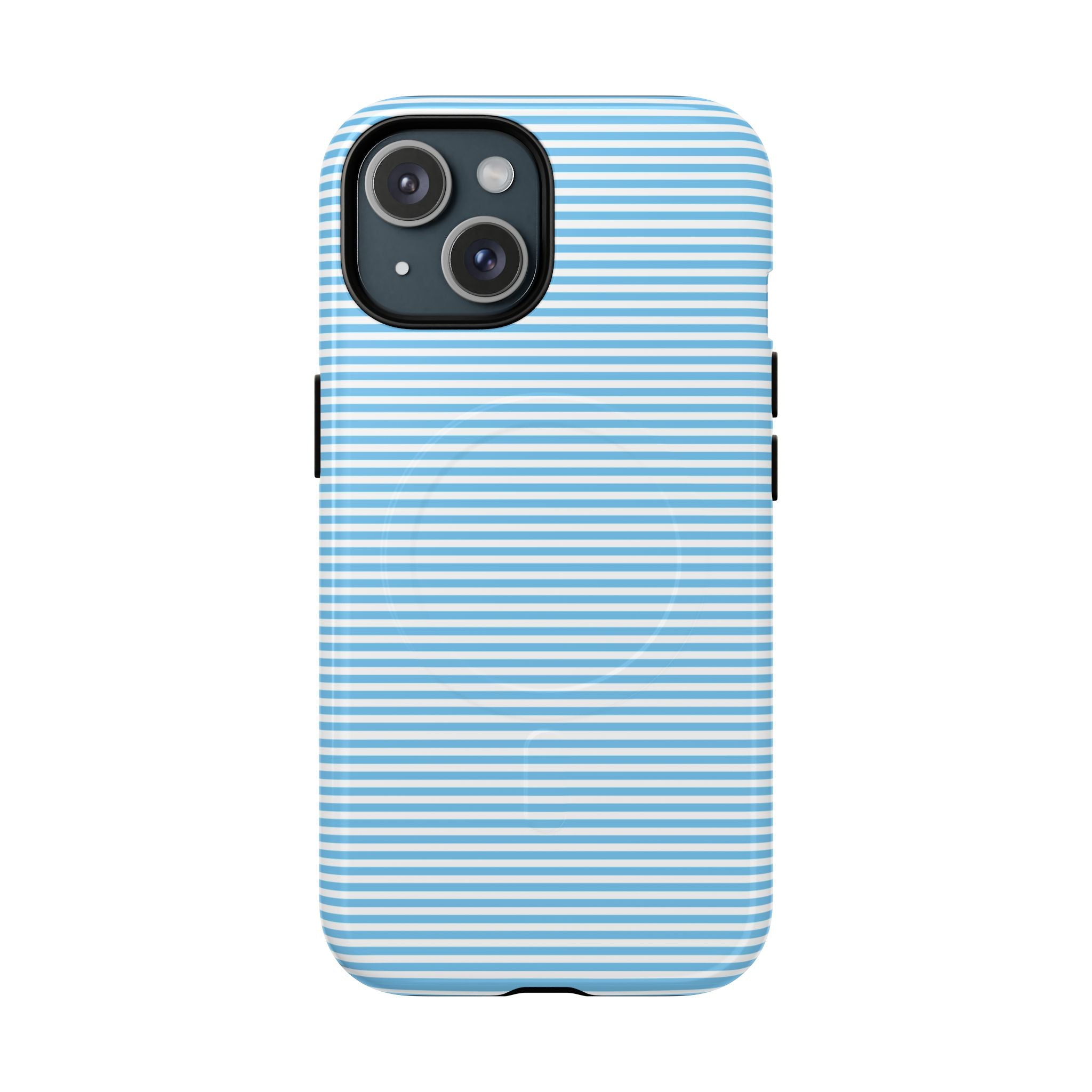 Light Blue Ribbed Phone case