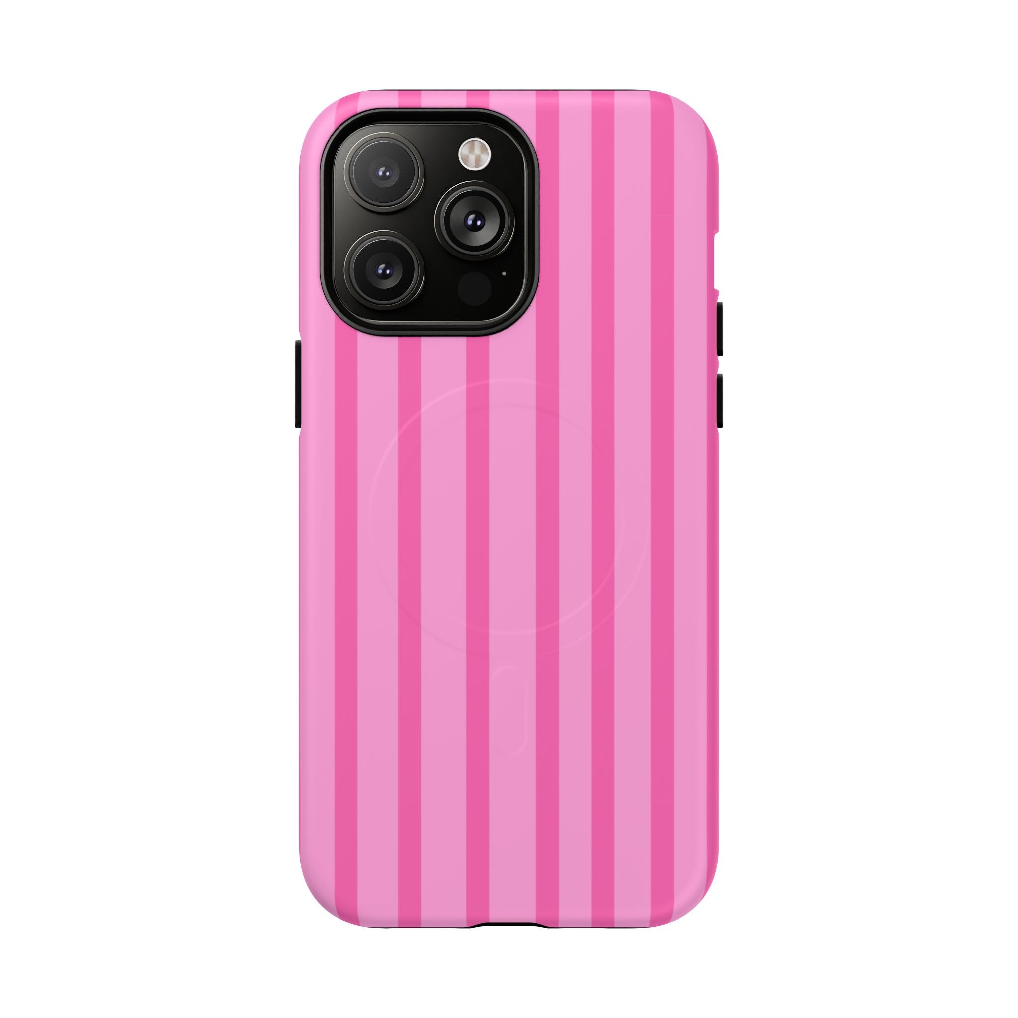 Pink Striped Phone Case