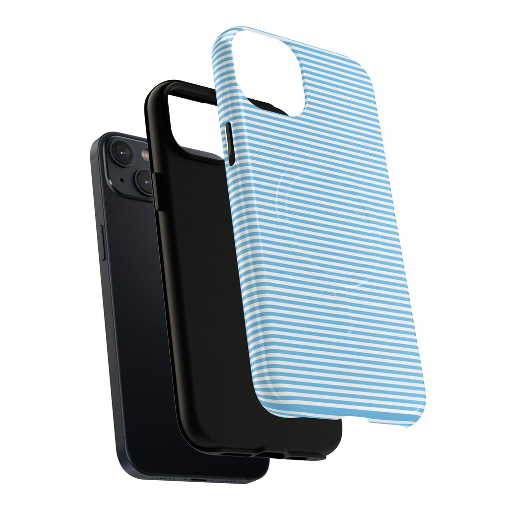 Light Blue Ribbed Phone case
