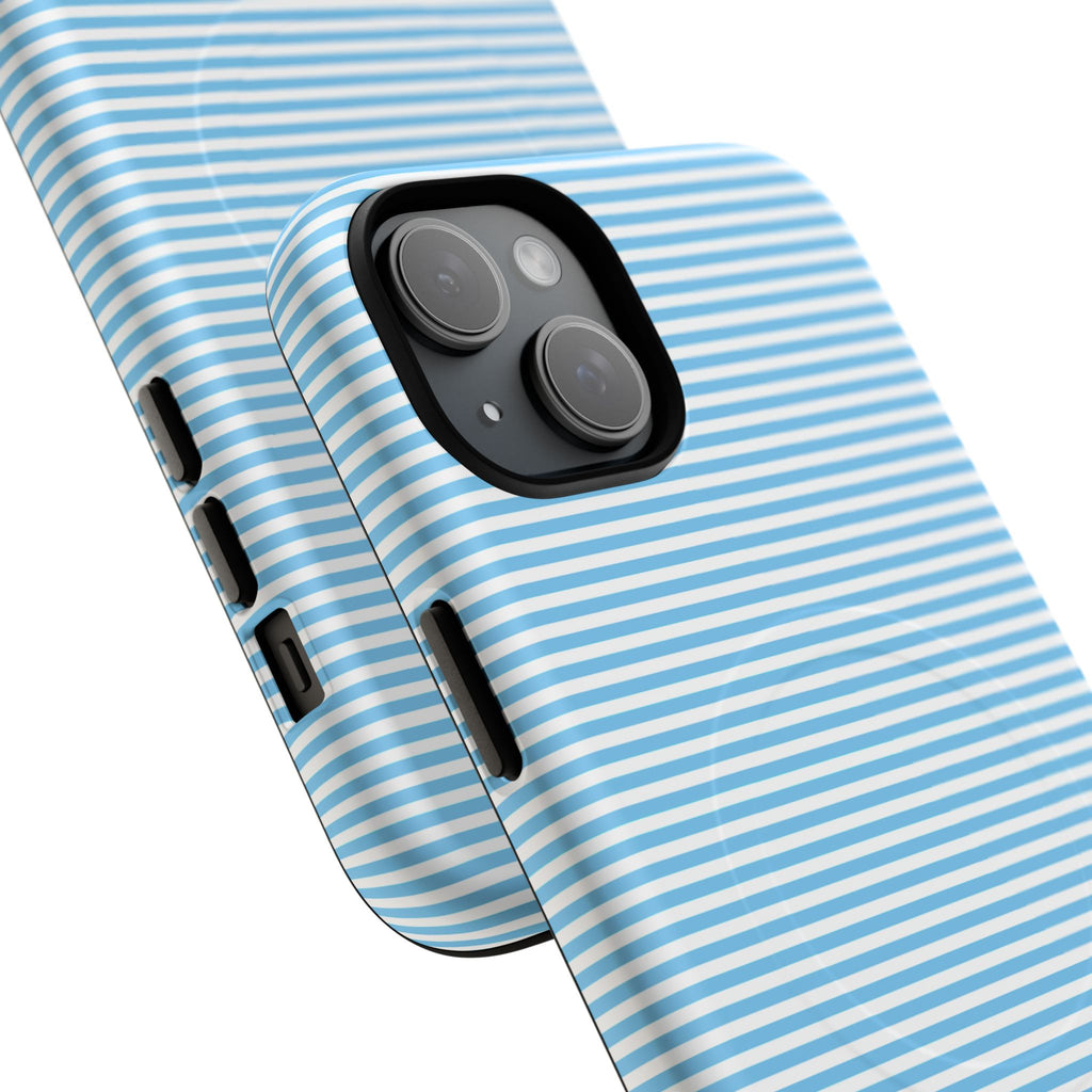 Light Blue Ribbed Phone case