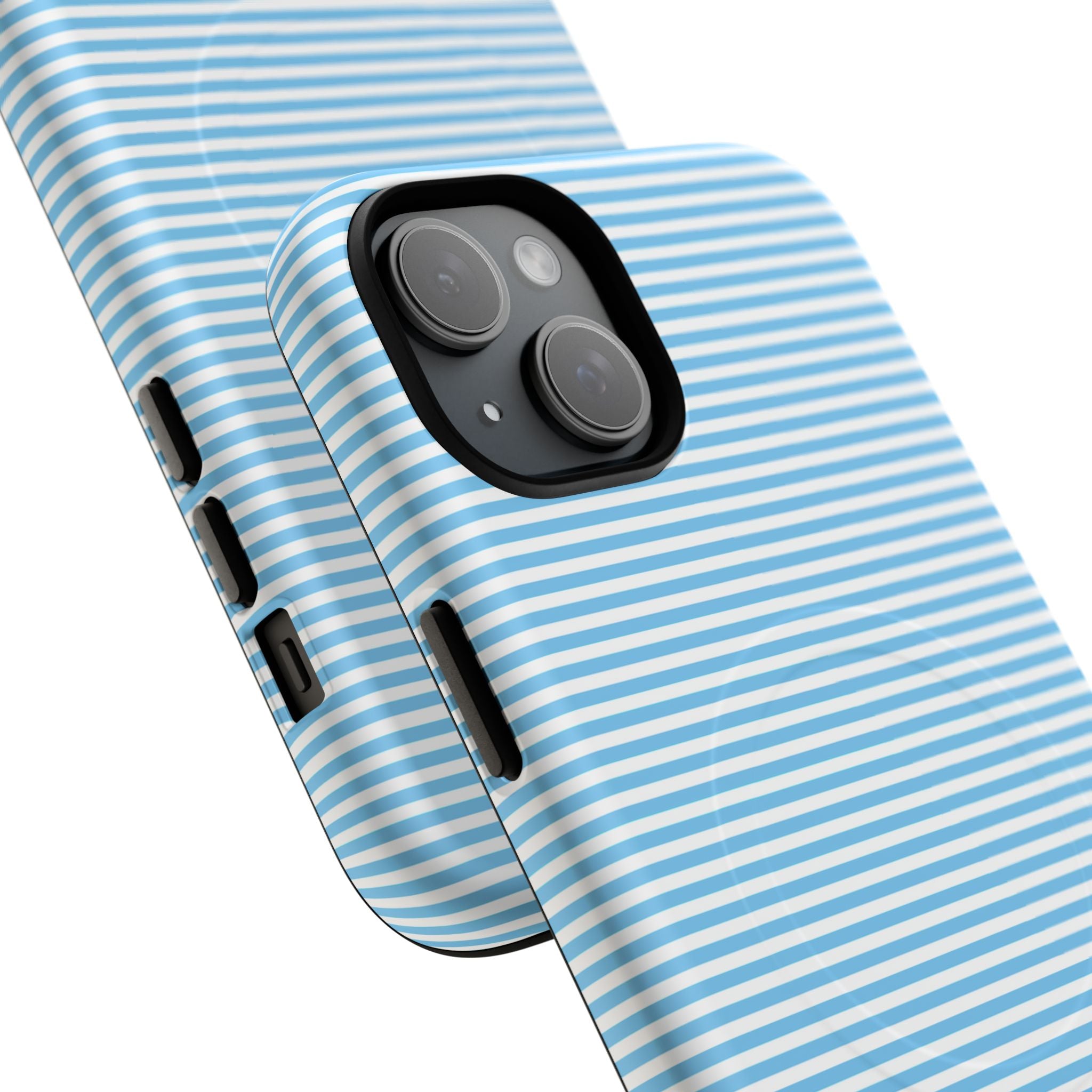 Light Blue Ribbed Phone case