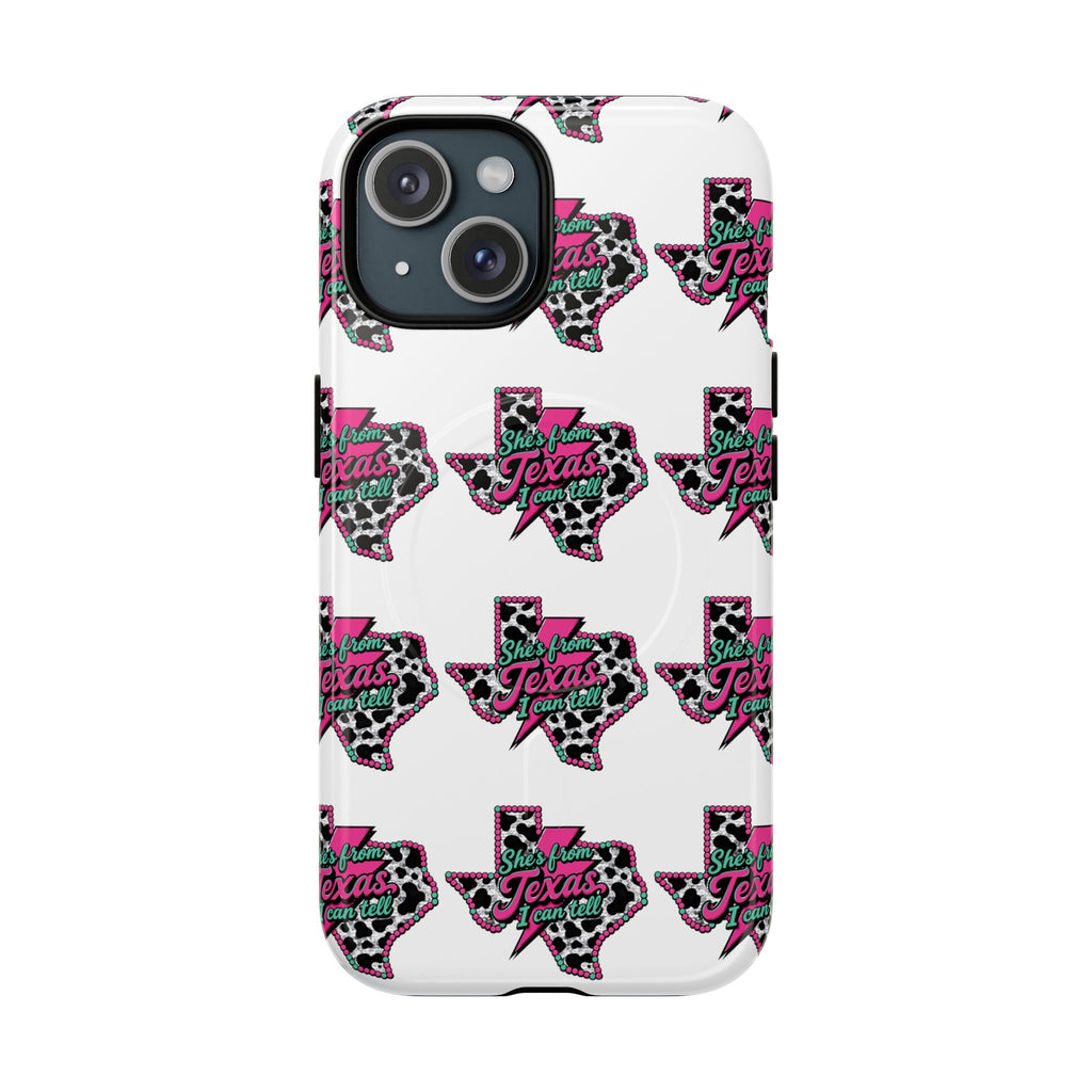 Texas Leopard Heart Phone Case