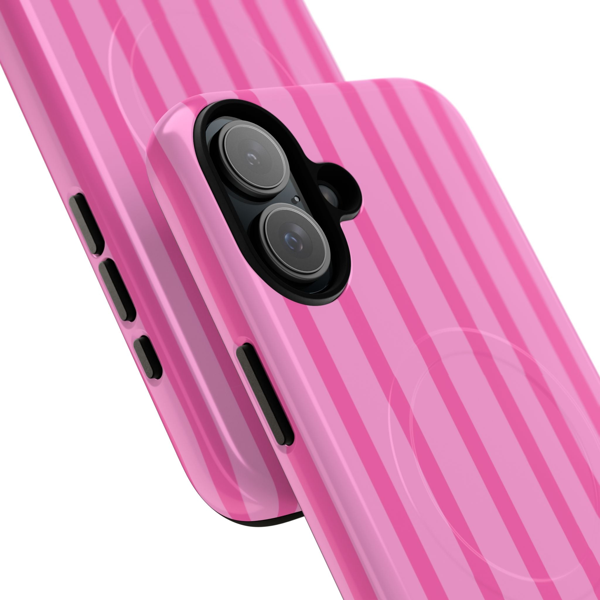 Pink Striped Phone Case