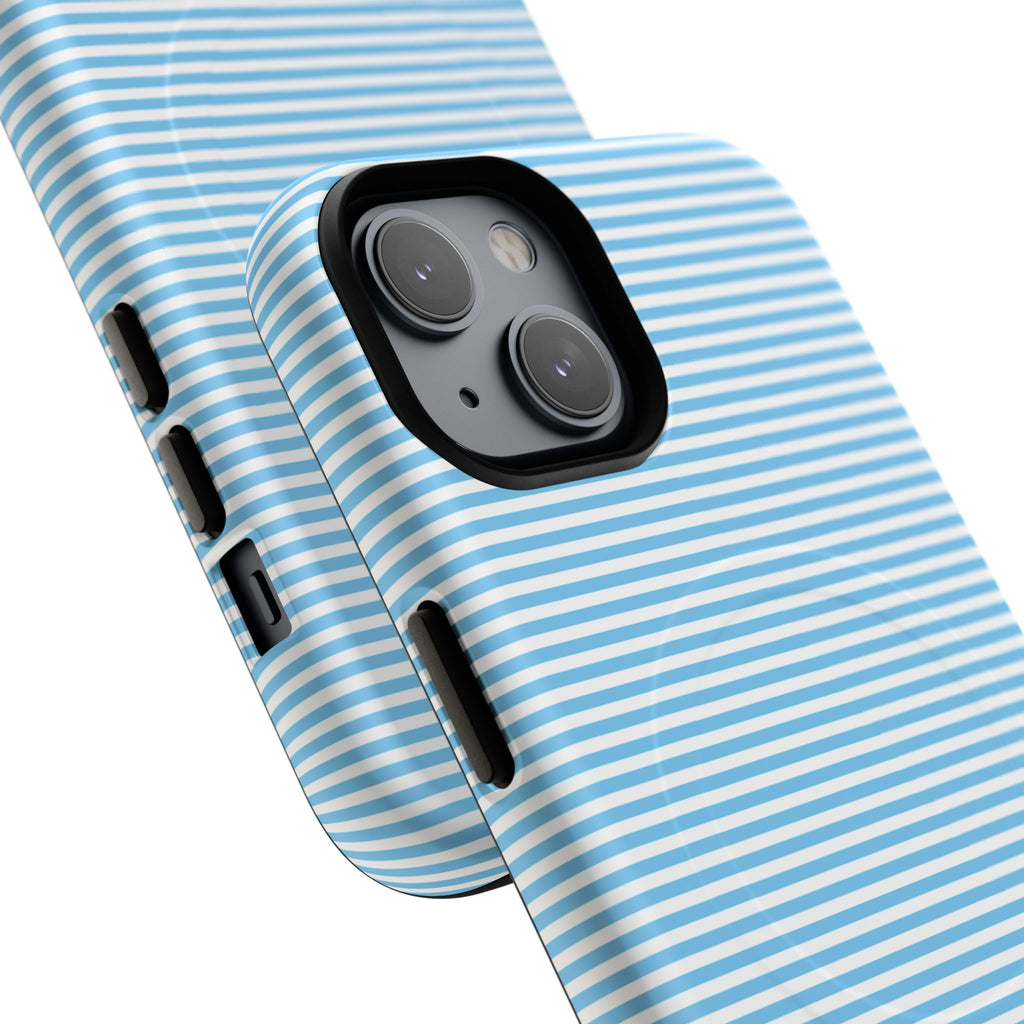 Light Blue Ribbed Phone case