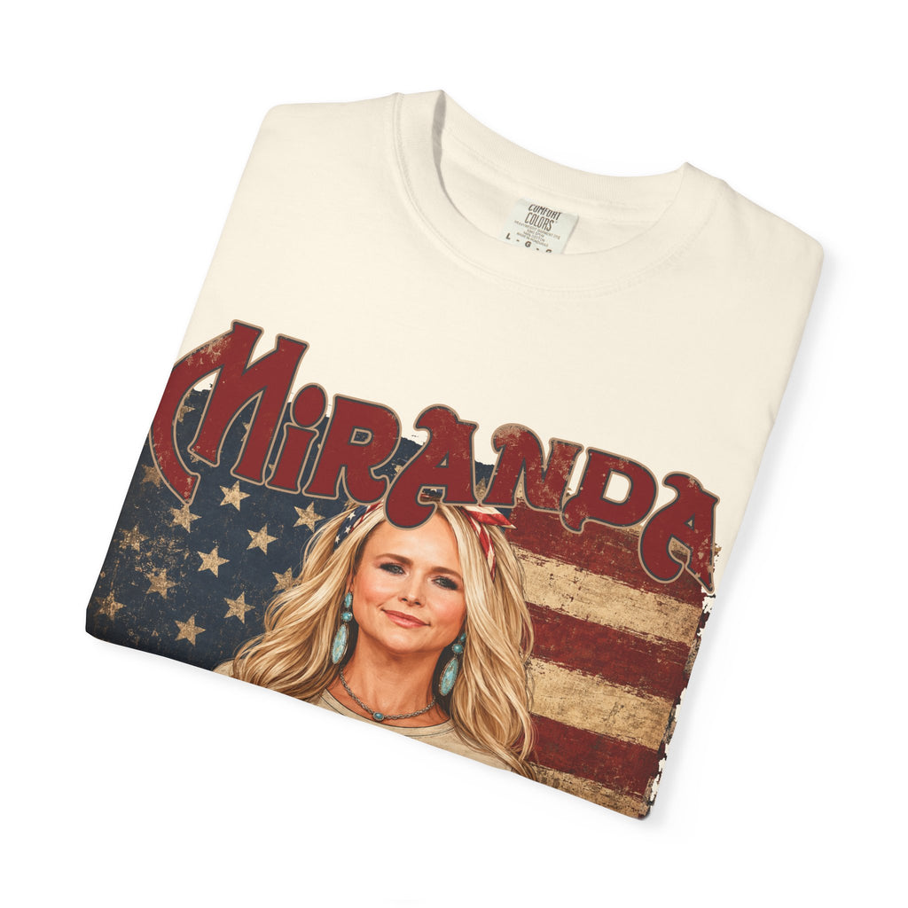 Country Music Vintage Flag Graphic Tee