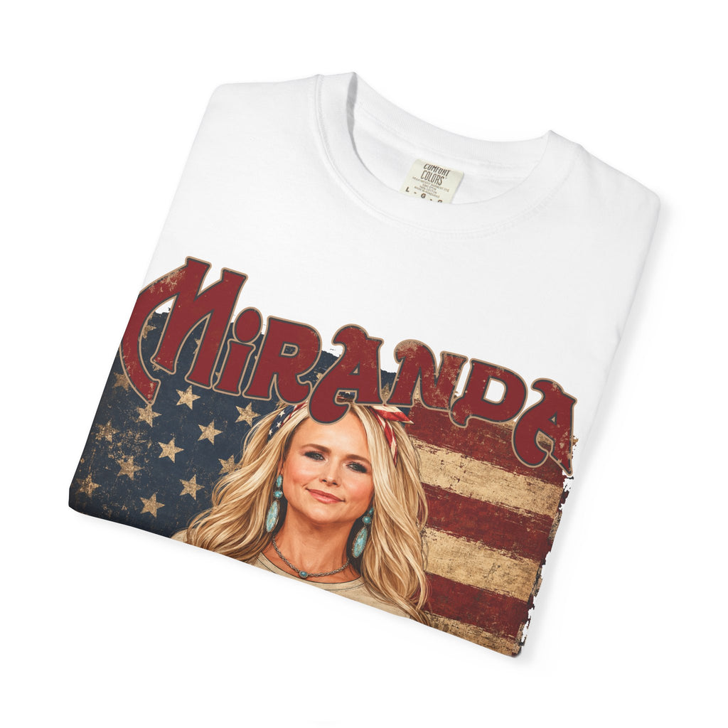Country Music Vintage Flag Graphic Tee