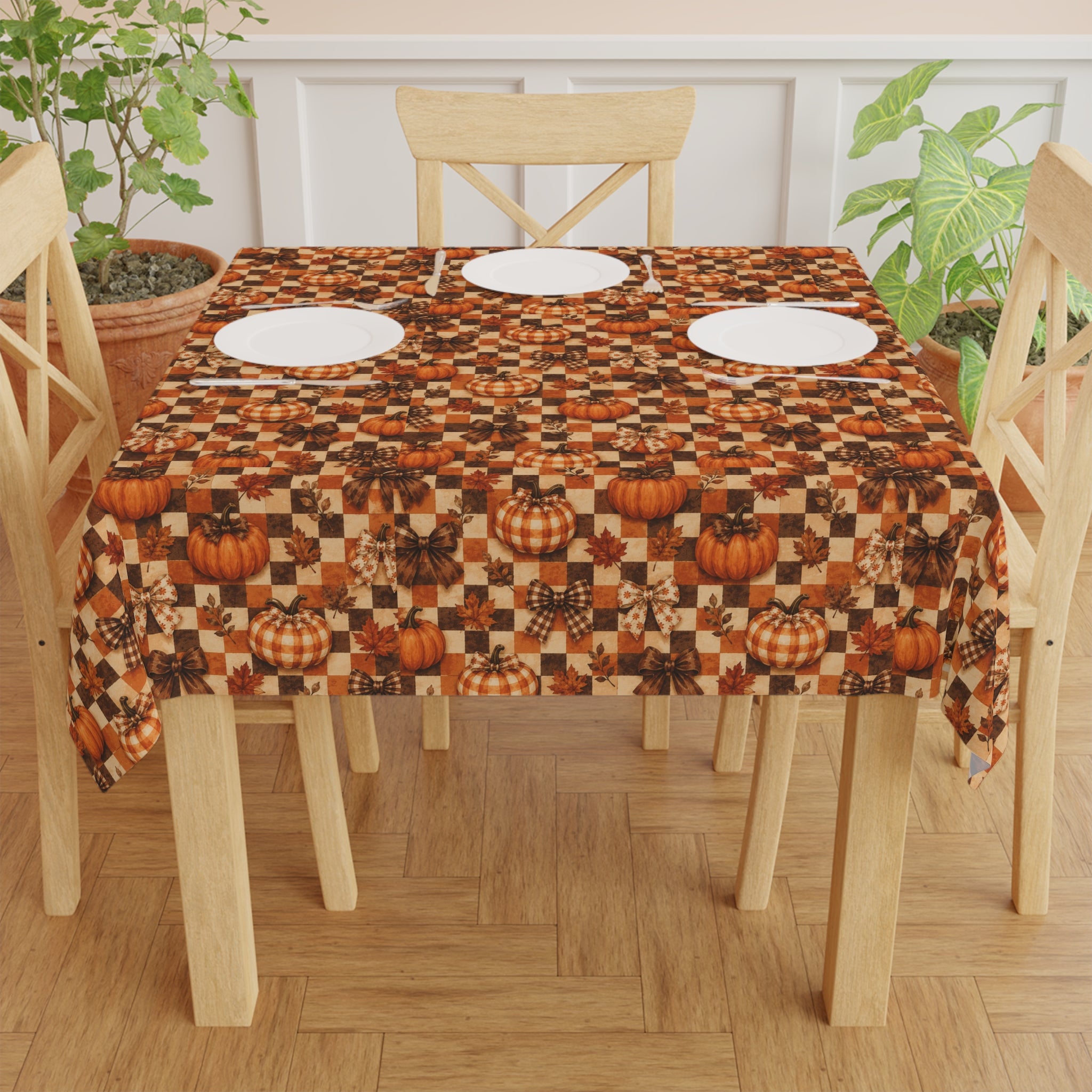 Autumn Pumpkin Patch Tablecloth