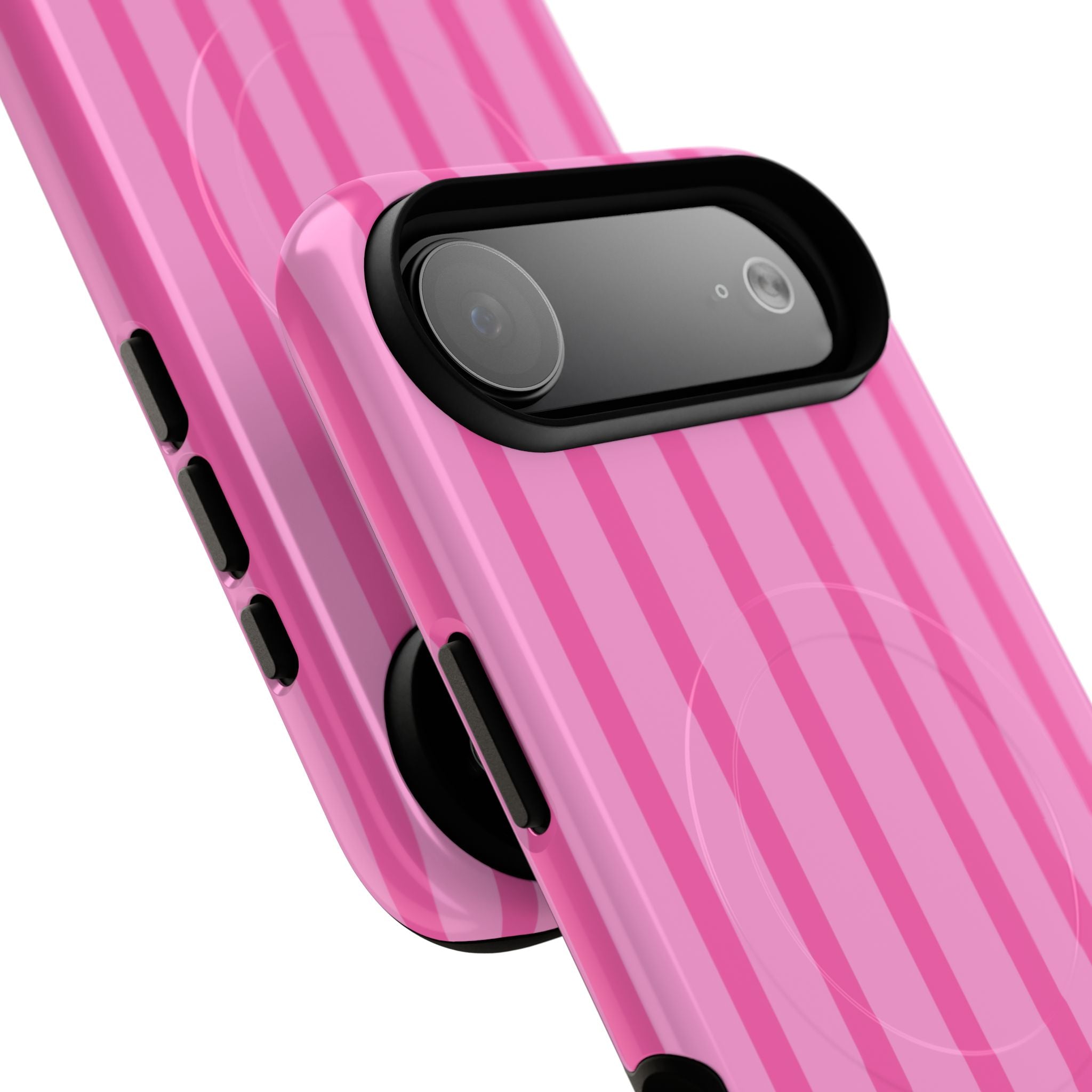 Pink Striped Phone Case