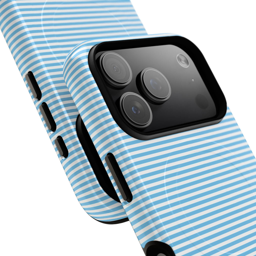 Light Blue Ribbed Phone case