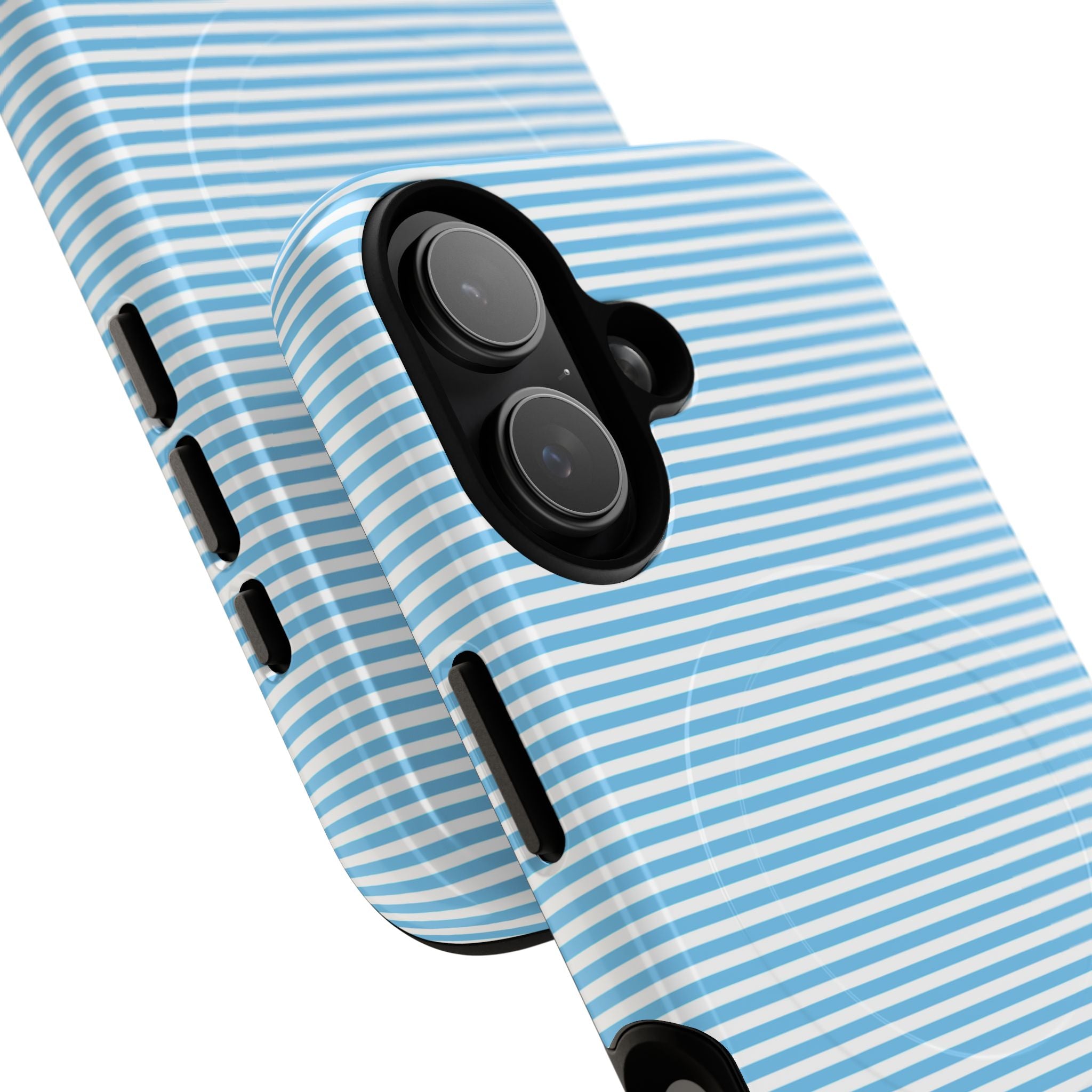 Light Blue Ribbed Phone case