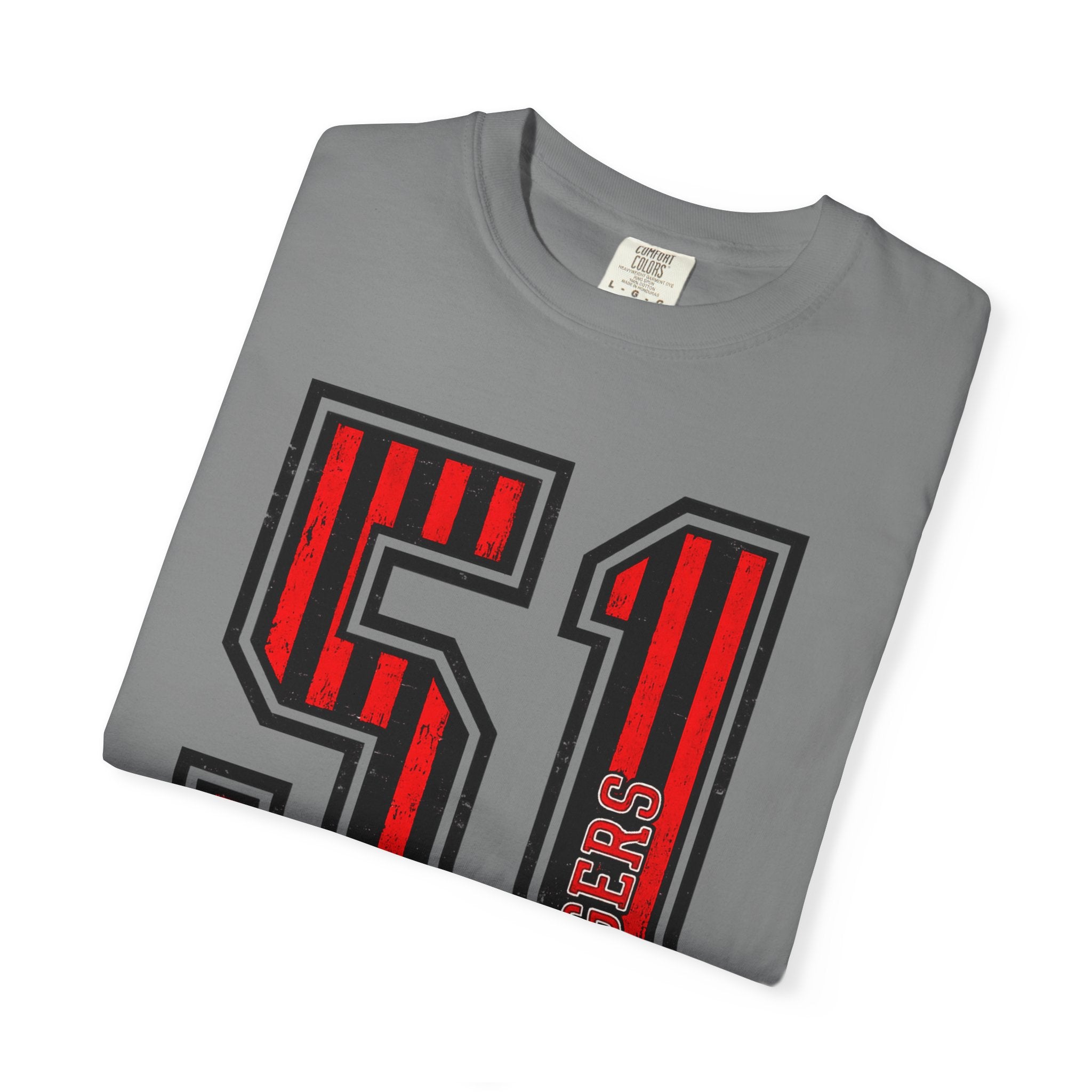 51 Tigers Graphic Athletic Tee