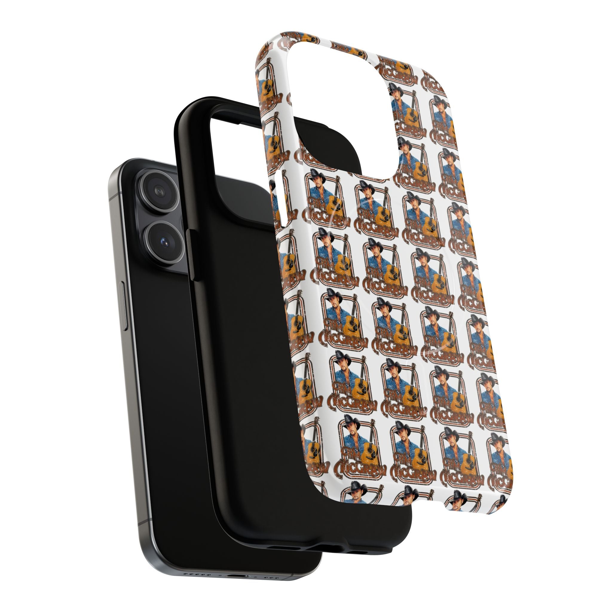 Cowboy Pattern Retro Design  Phone Case