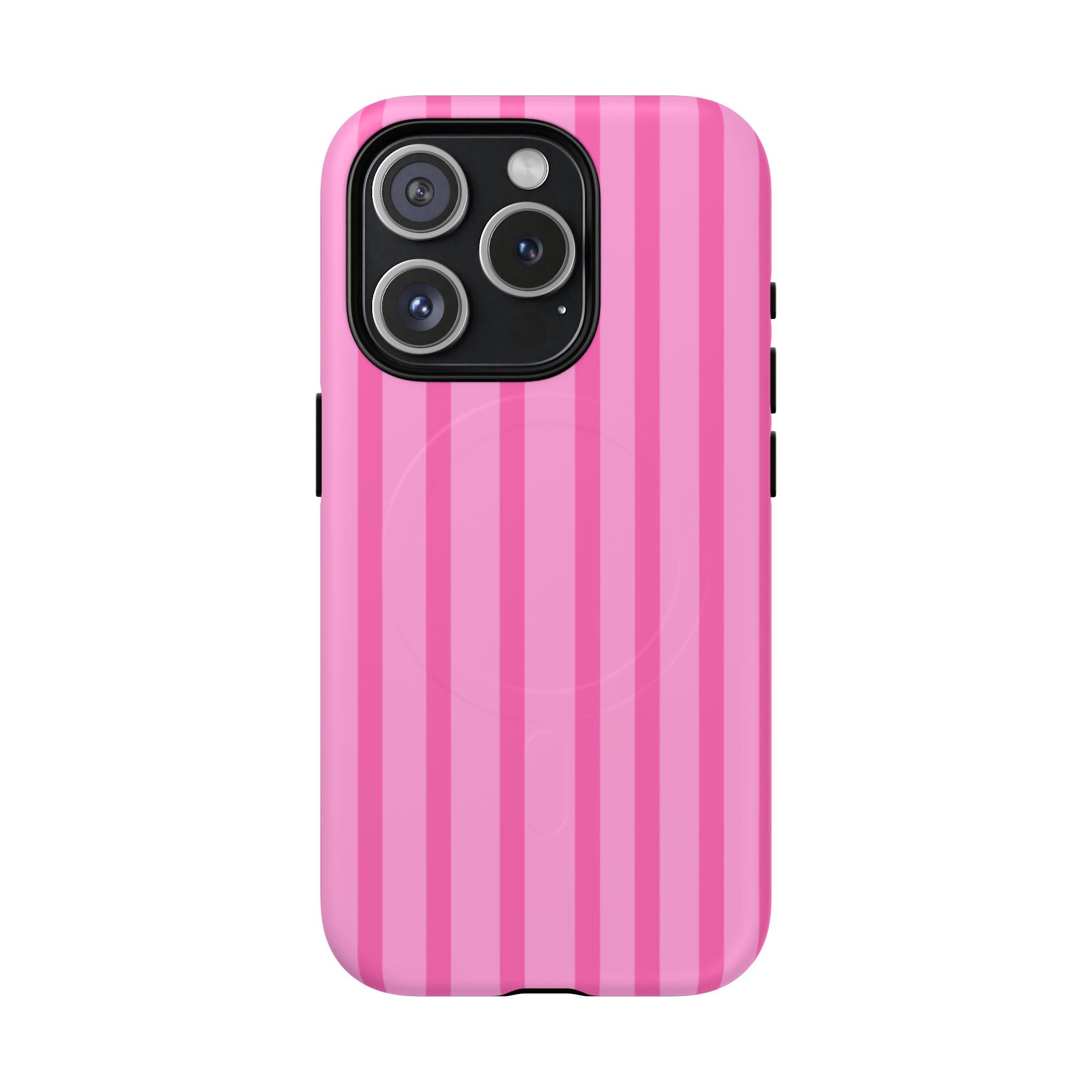 Pink Striped Phone Case