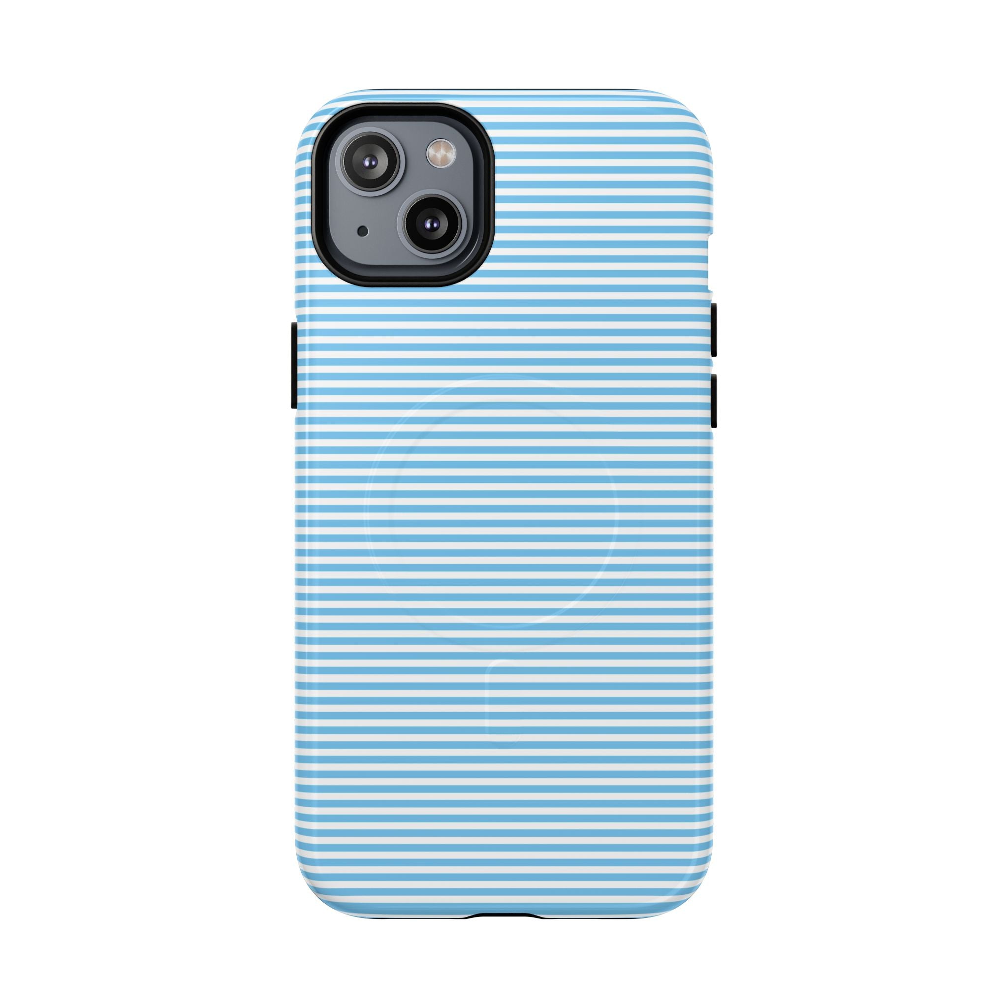 Light Blue Ribbed Phone case