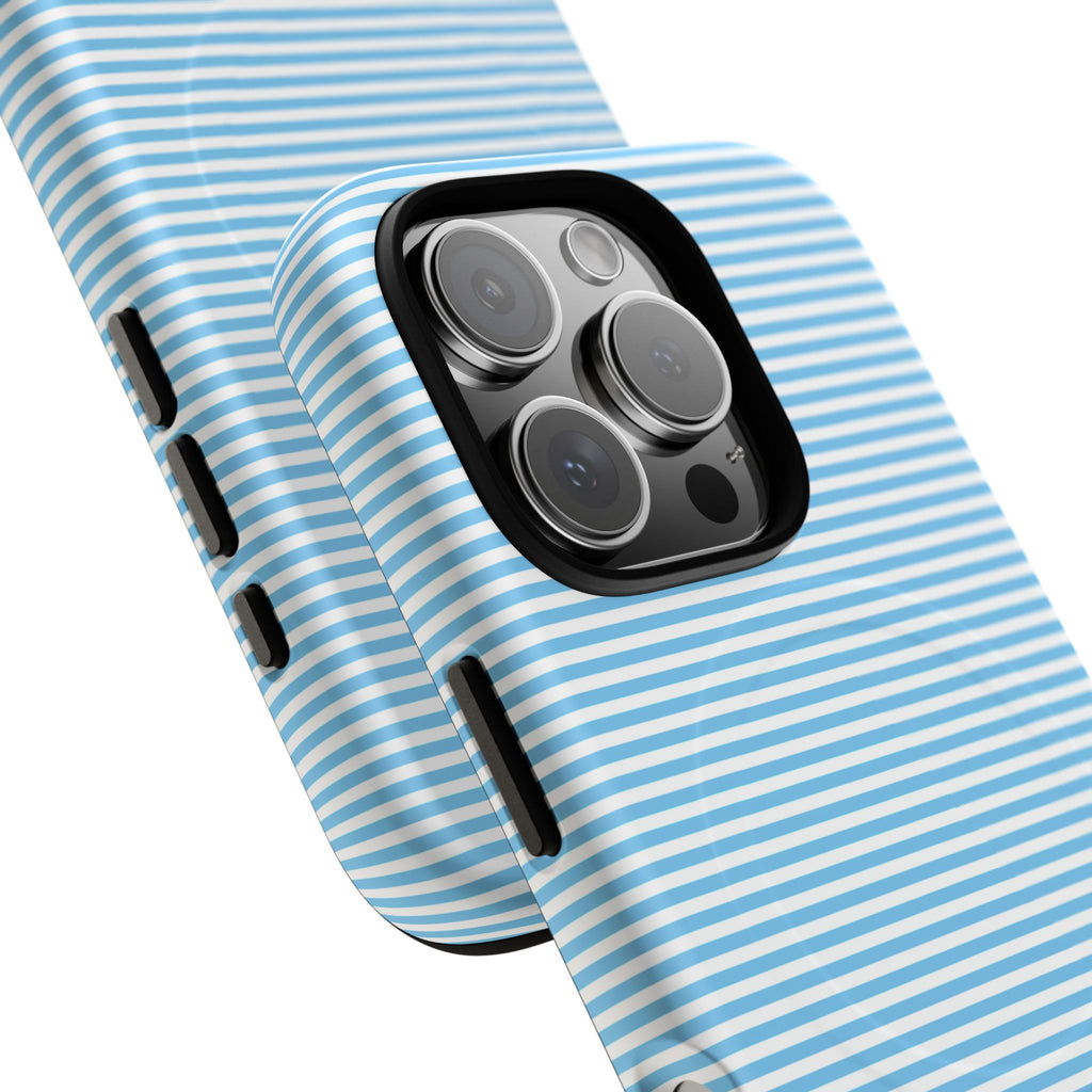 Light Blue Ribbed Phone case