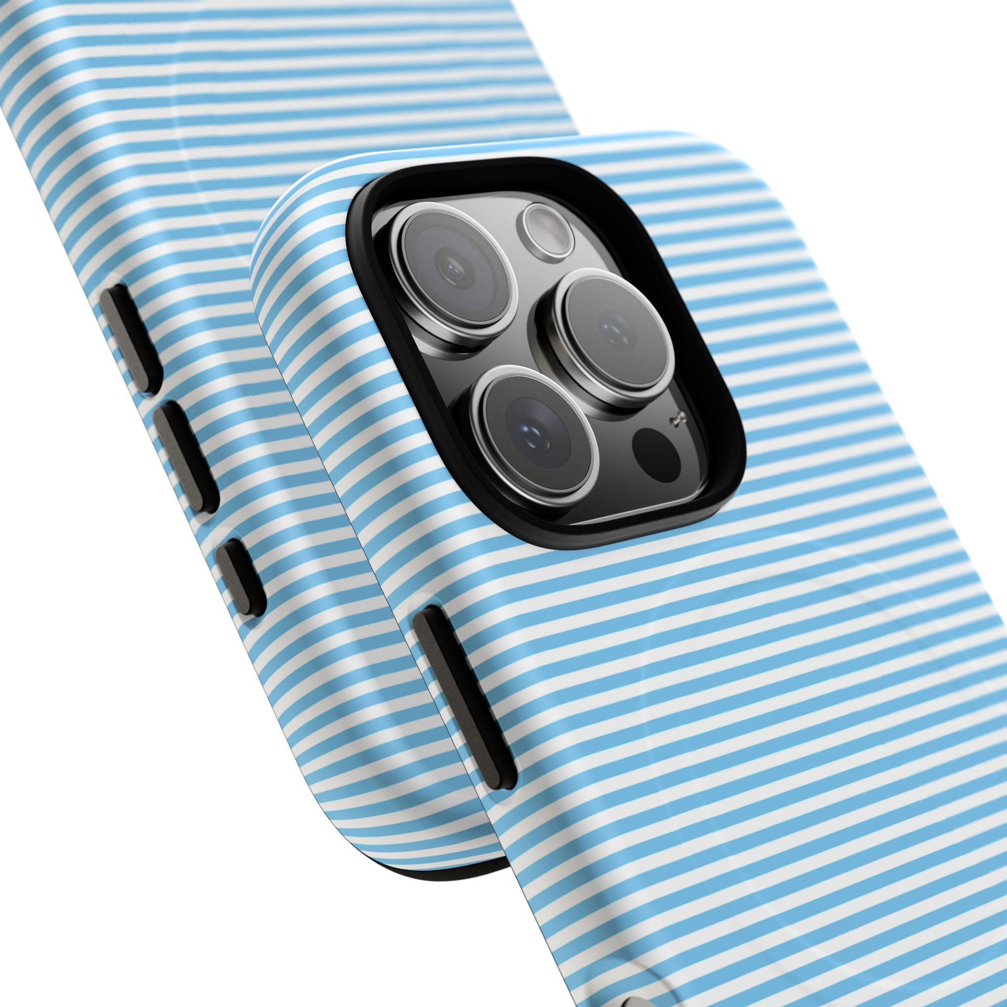 Light Blue Ribbed Phone case