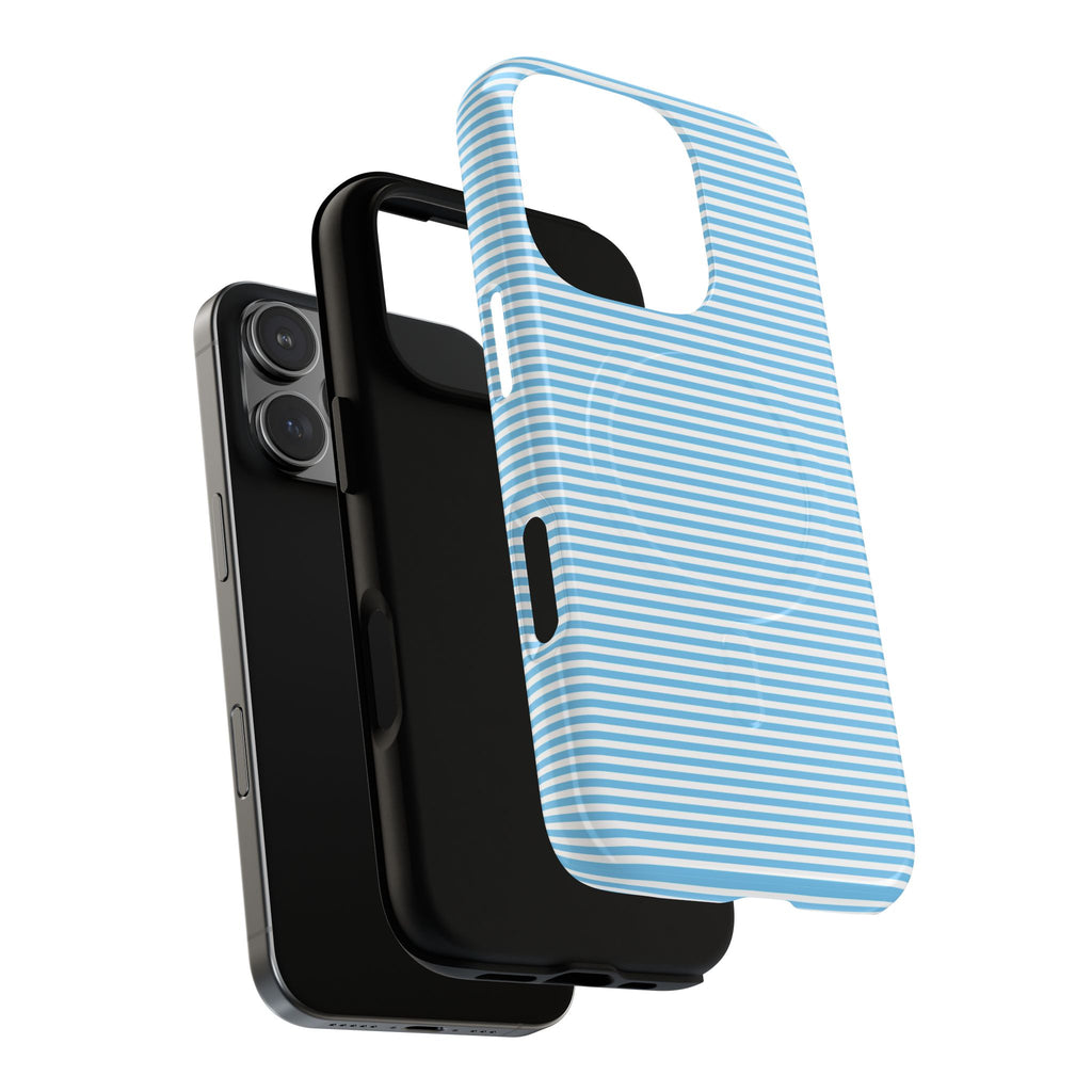 Light Blue Ribbed Phone case