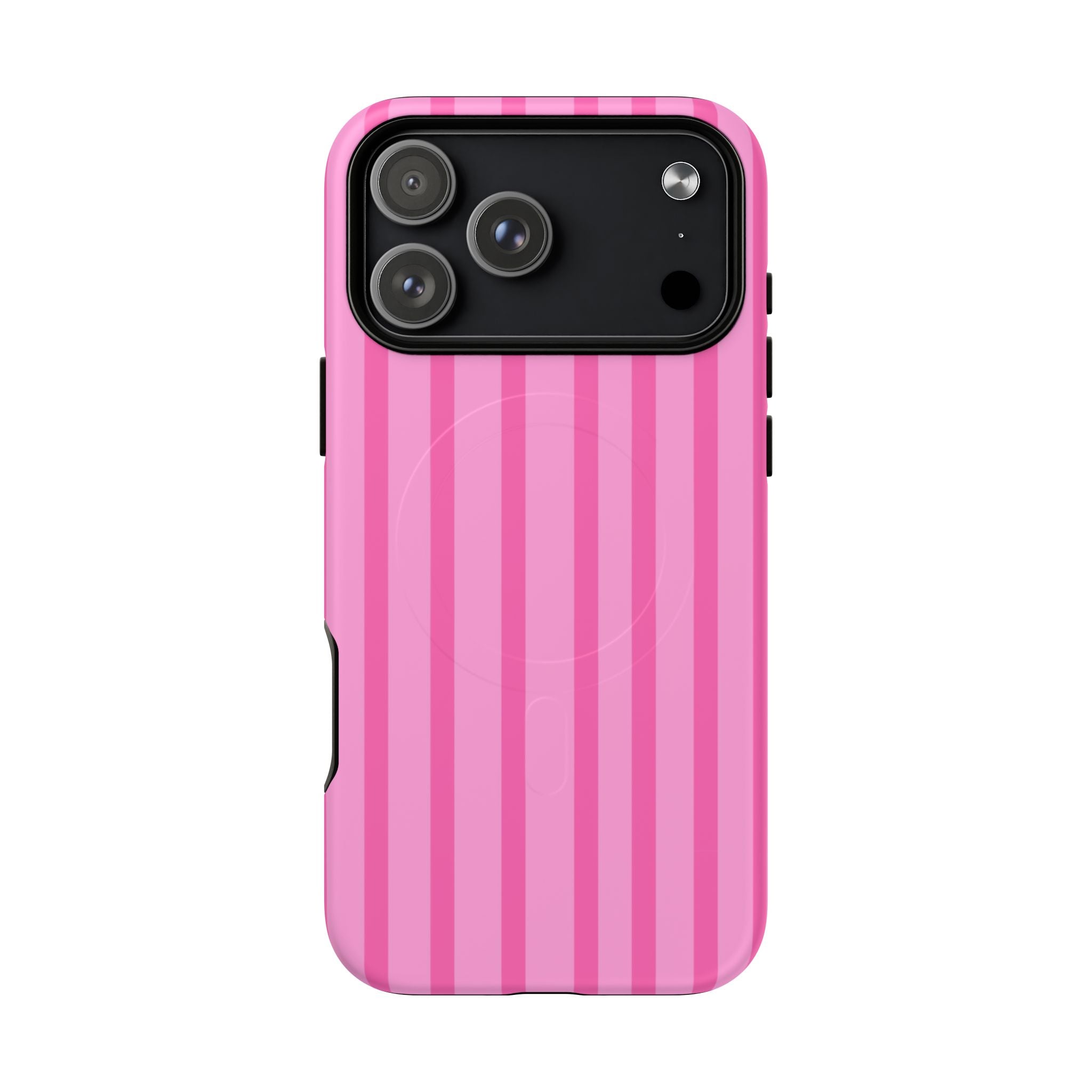 Pink Striped Phone Case