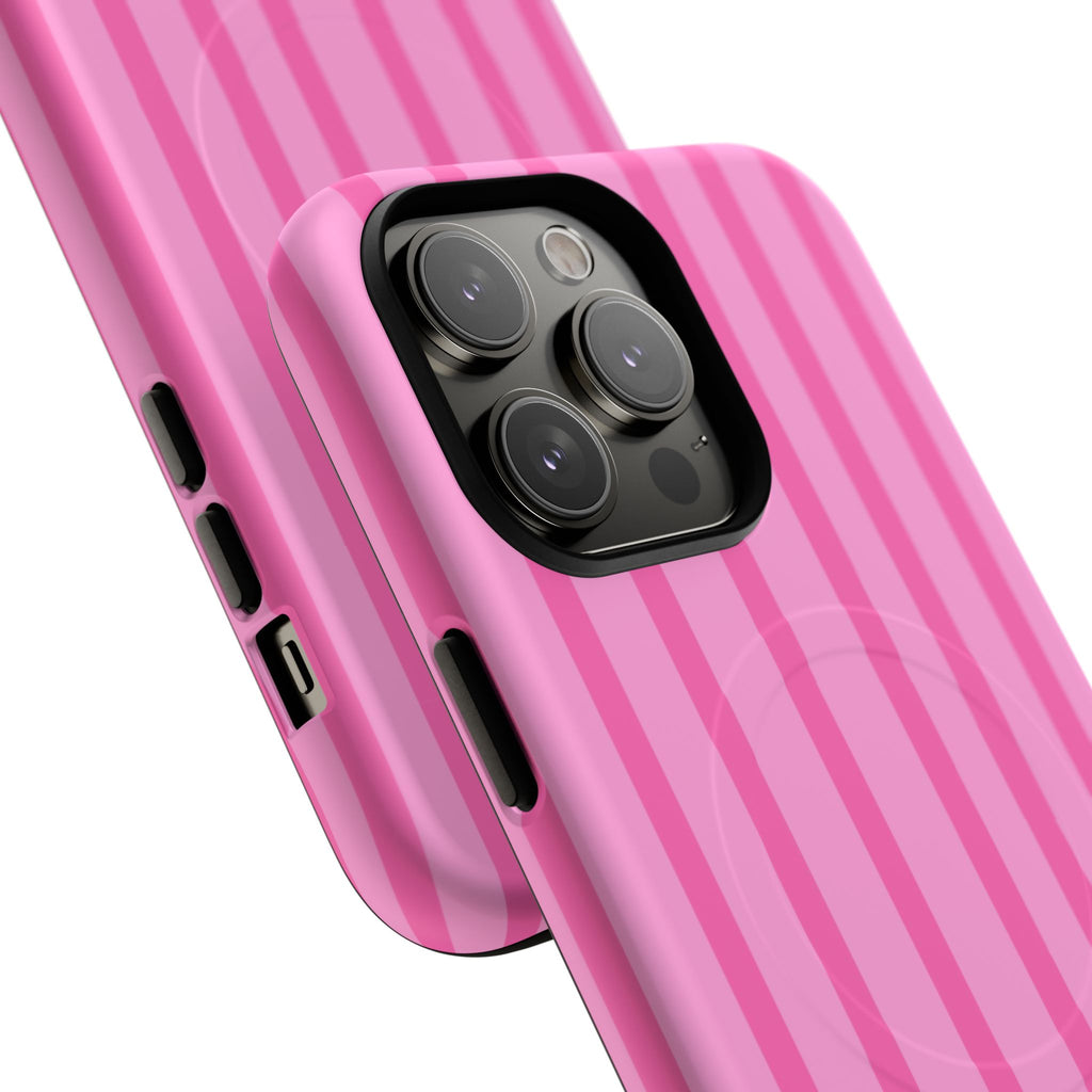 Pink Striped Phone Case