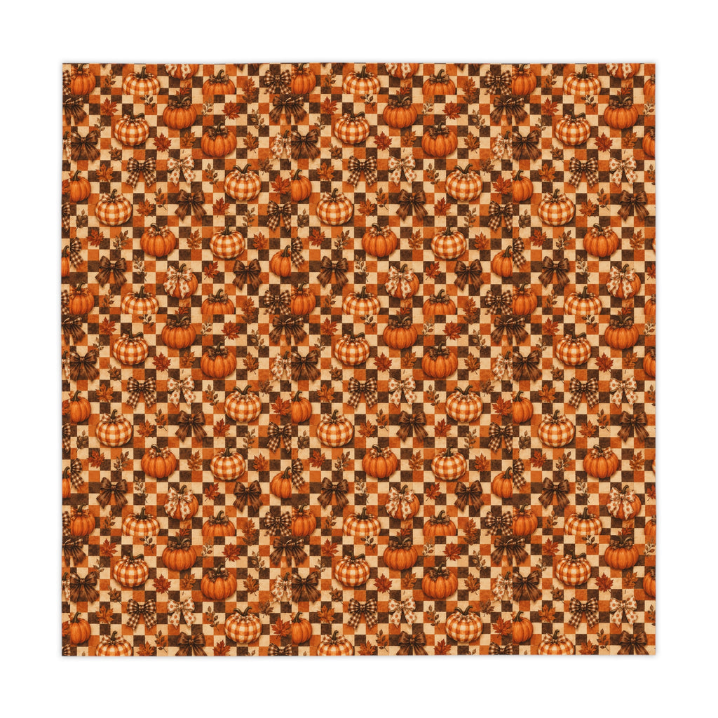 Autumn Pumpkin Patch Tablecloth