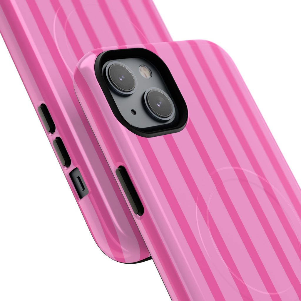 Pink Striped Phone Case