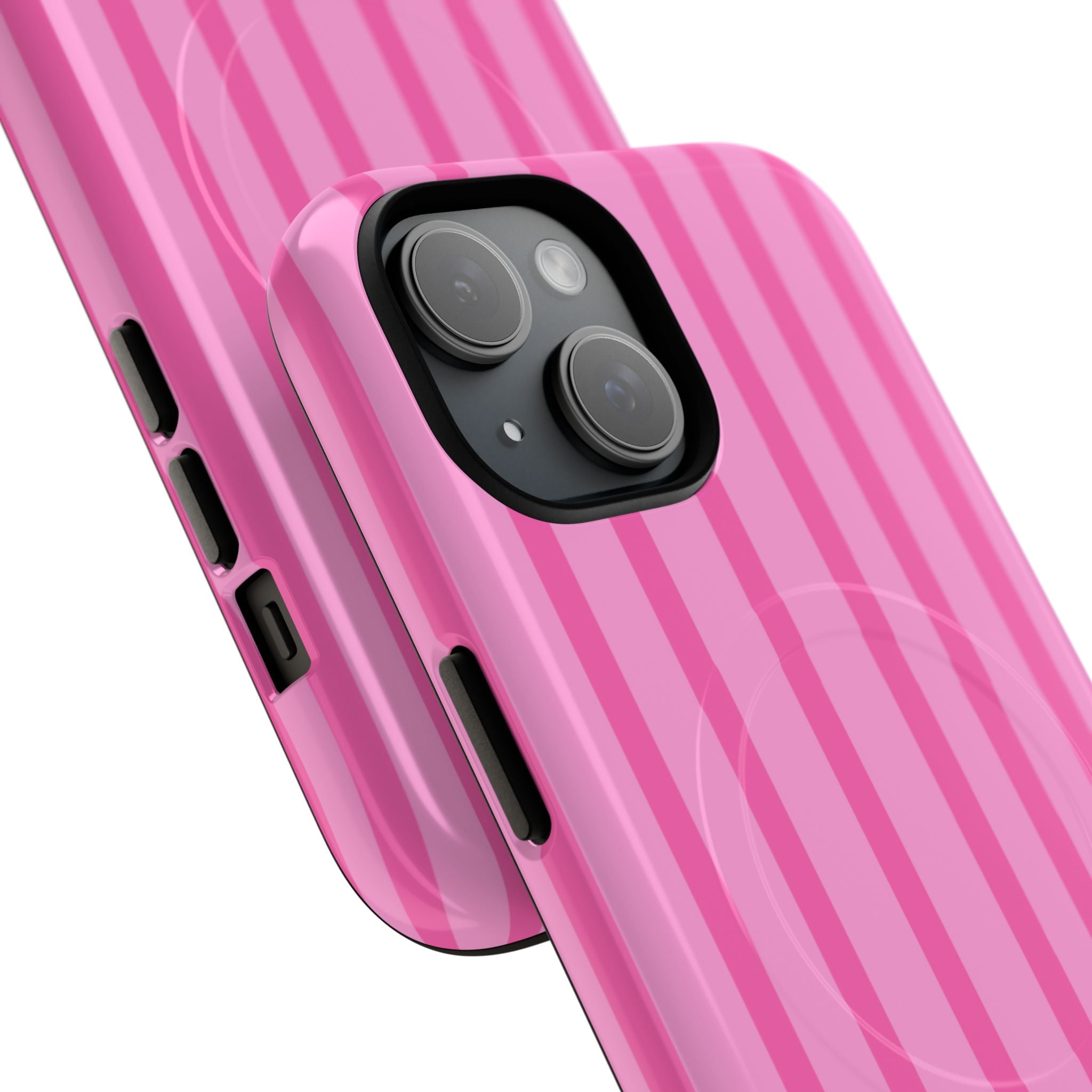 Pink Striped Phone Case