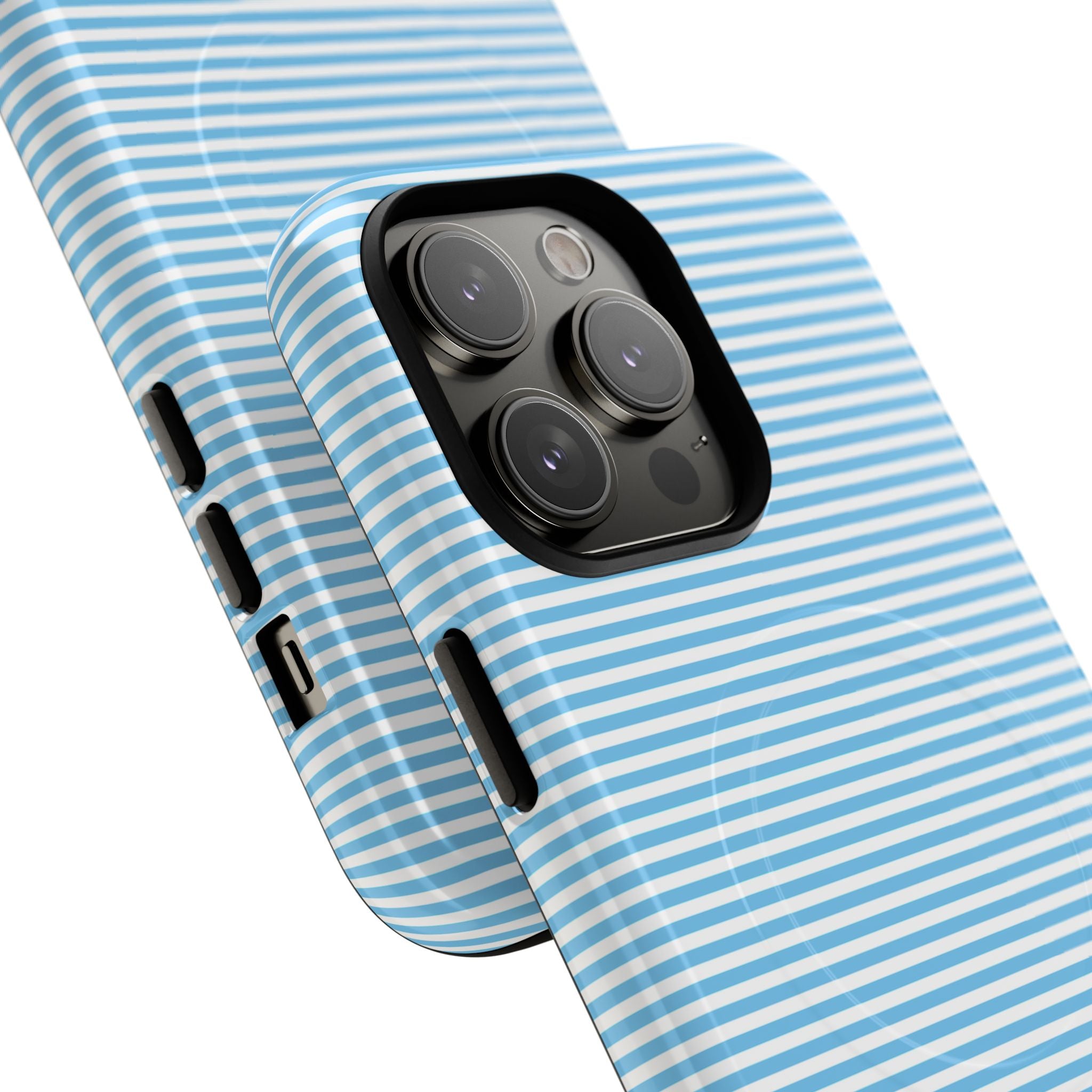 Light Blue Ribbed Phone case