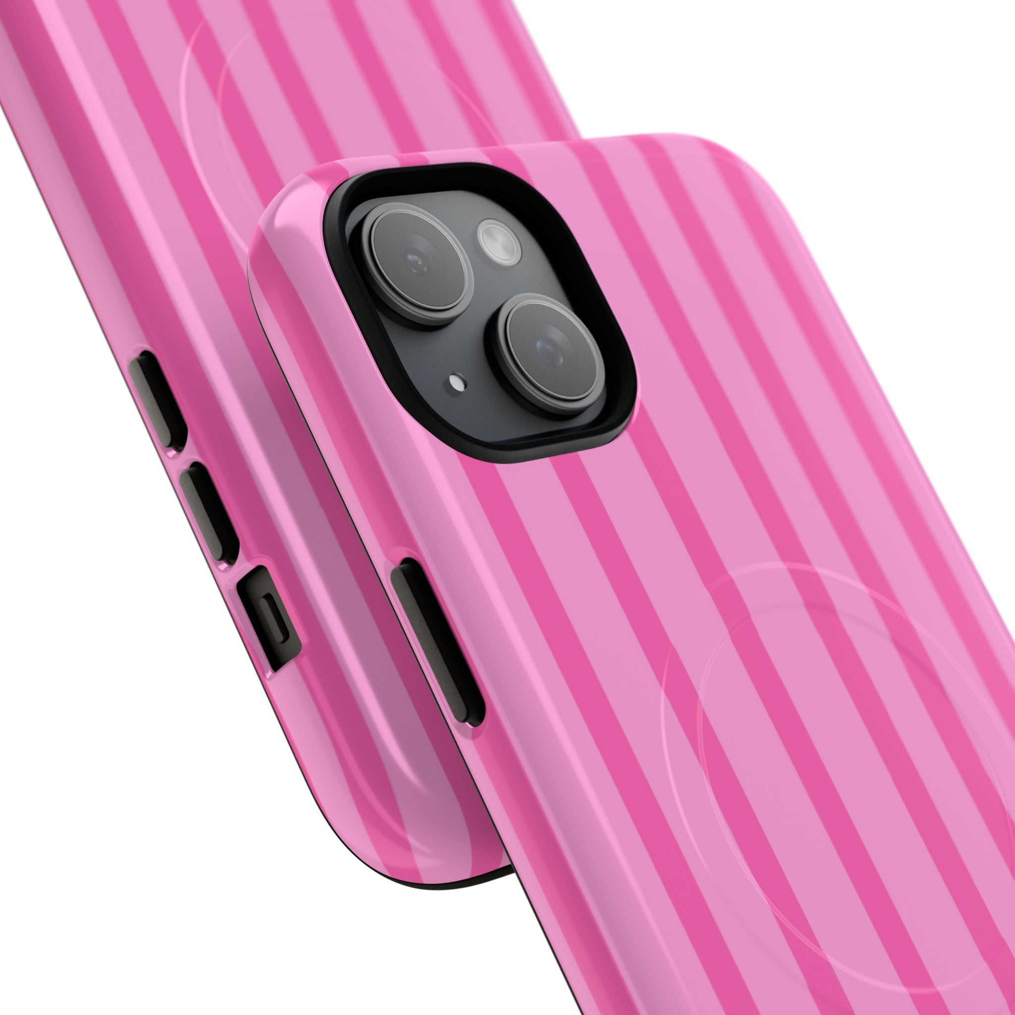 Pink Striped Phone Case