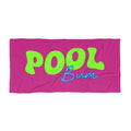 Pool Bum Beach Towel