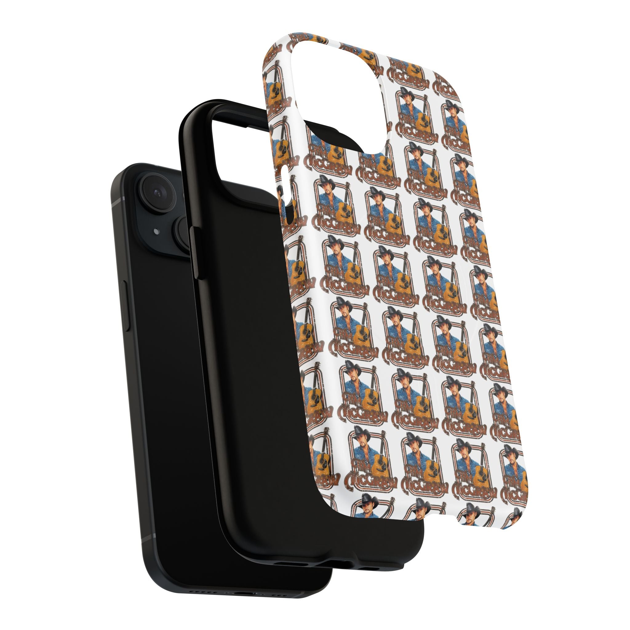 Cowboy Pattern Retro Design  Phone Case