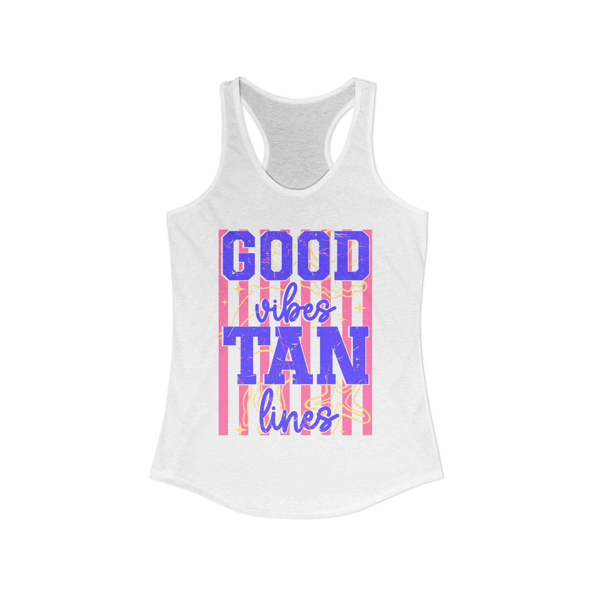 Good vibes Racerback Tank