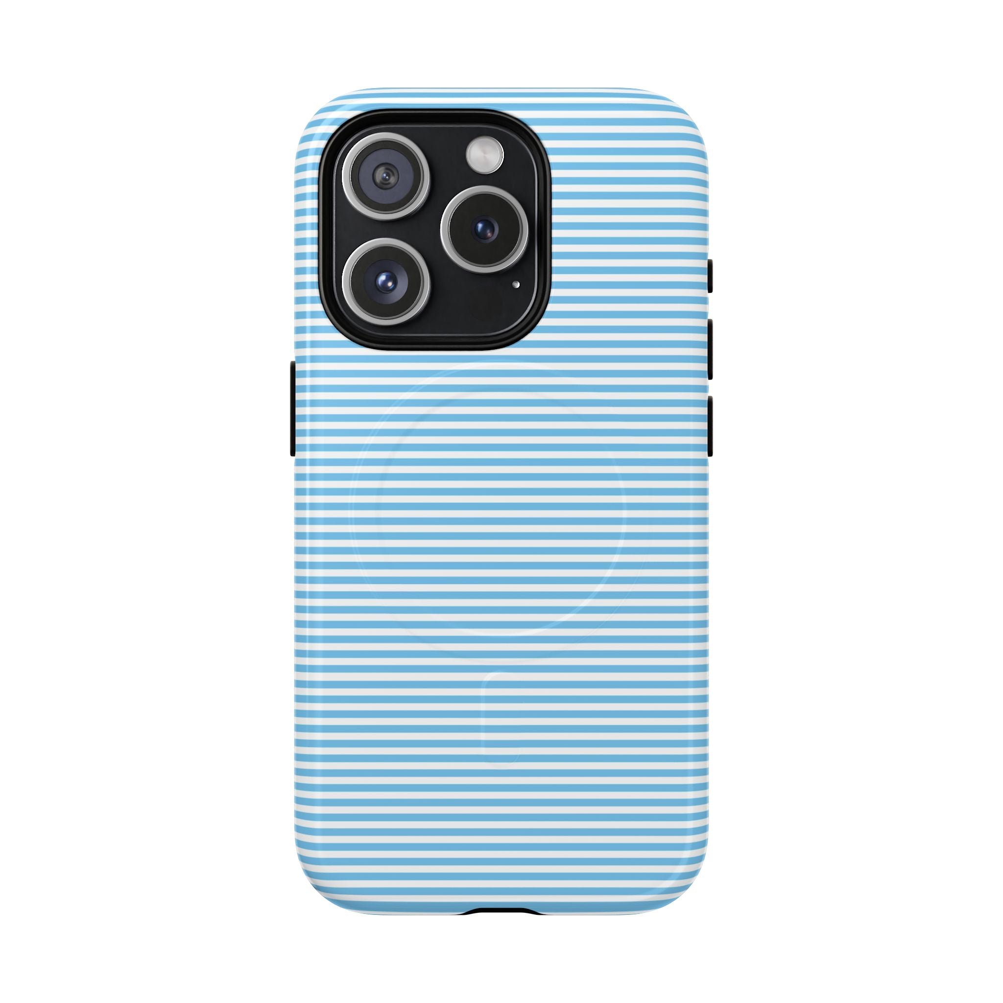 Light Blue Ribbed Phone case