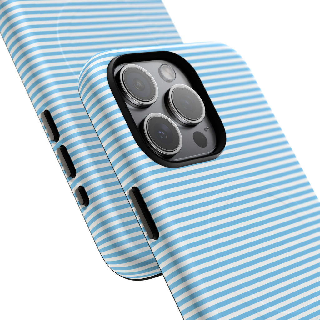 Light Blue Ribbed Phone case