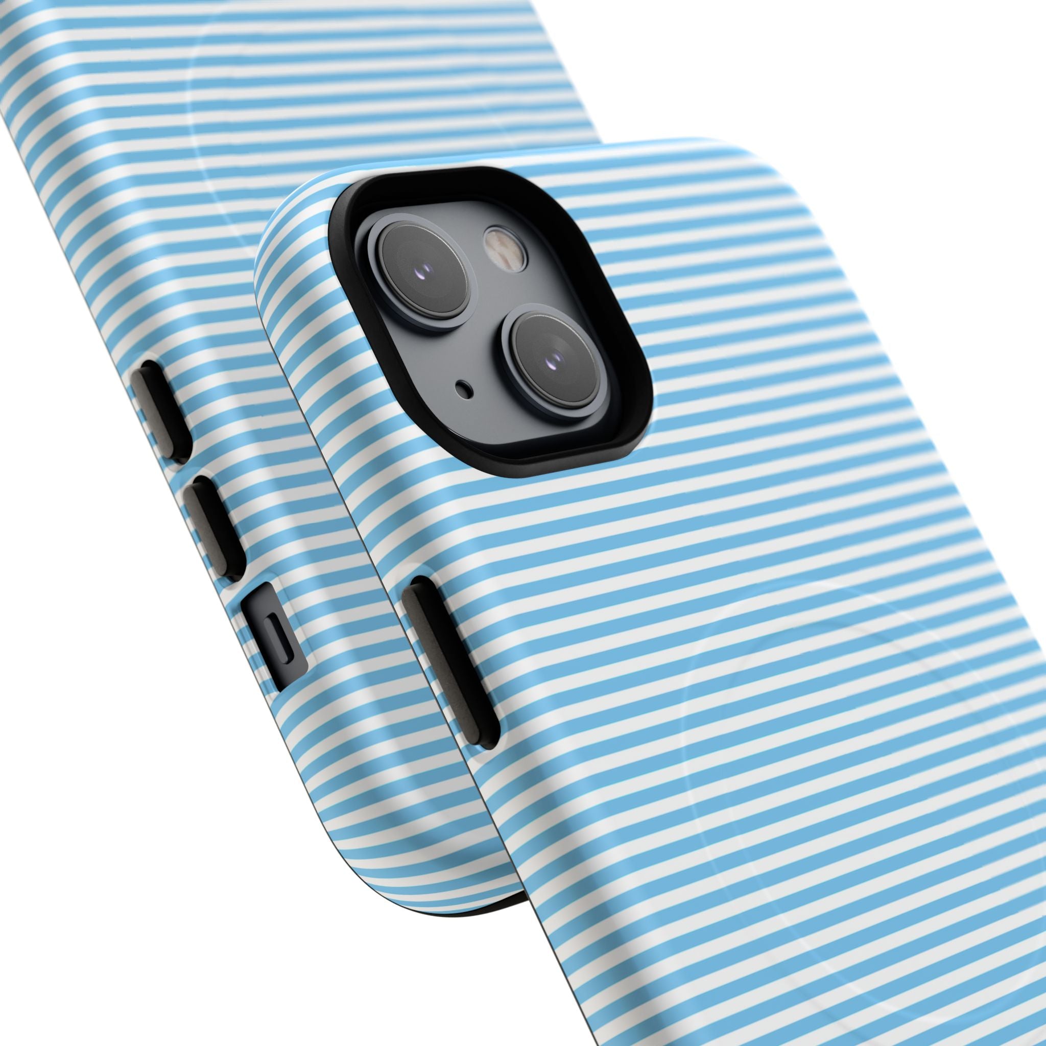Light Blue Ribbed Phone case