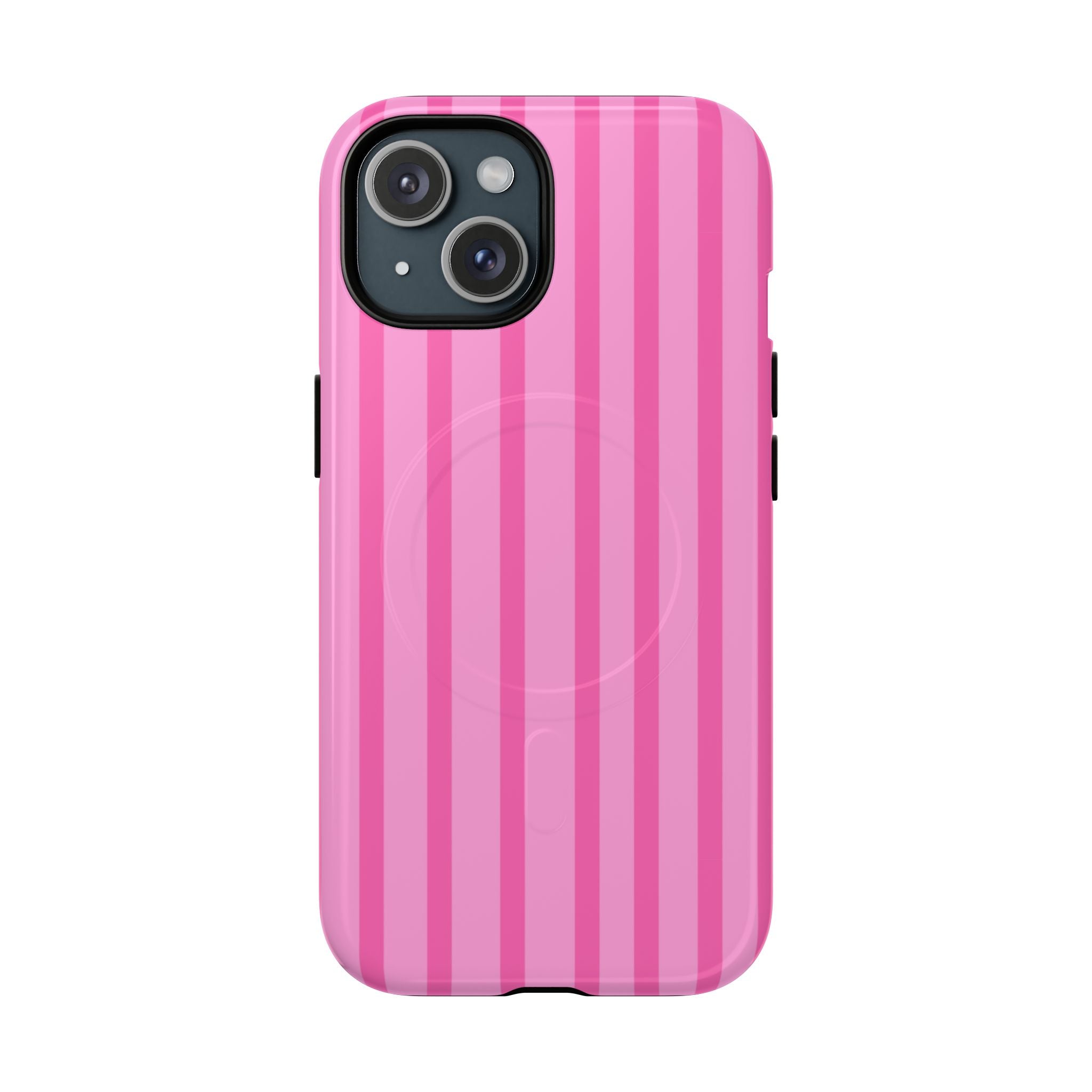 Pink Striped Phone Case