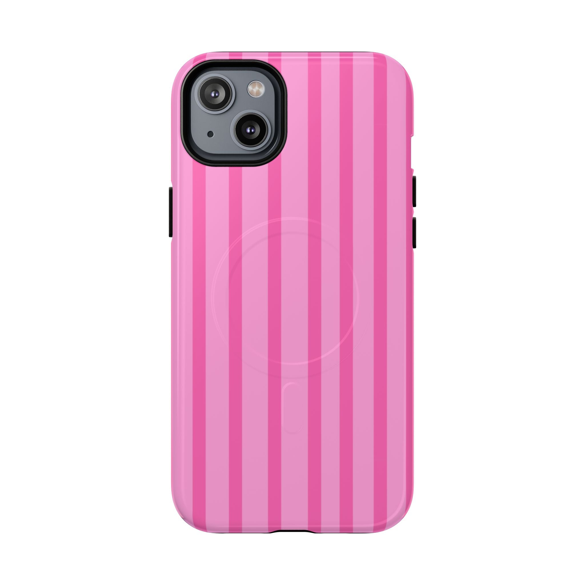 Pink Striped Phone Case