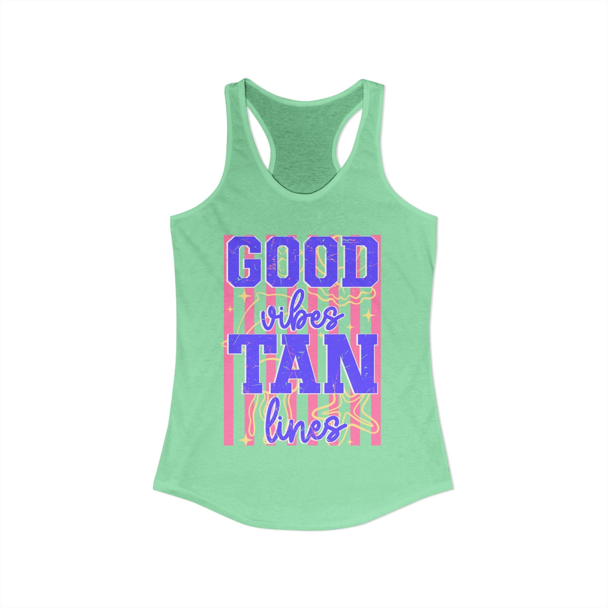 Good vibes Racerback Tank