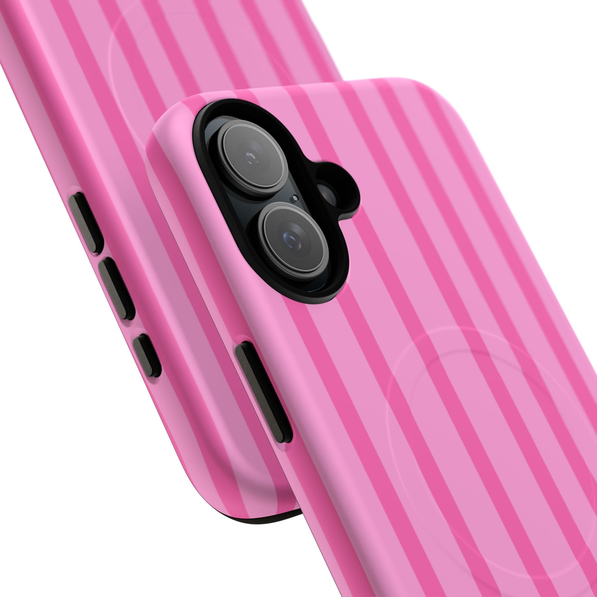 Pink Striped Phone Case