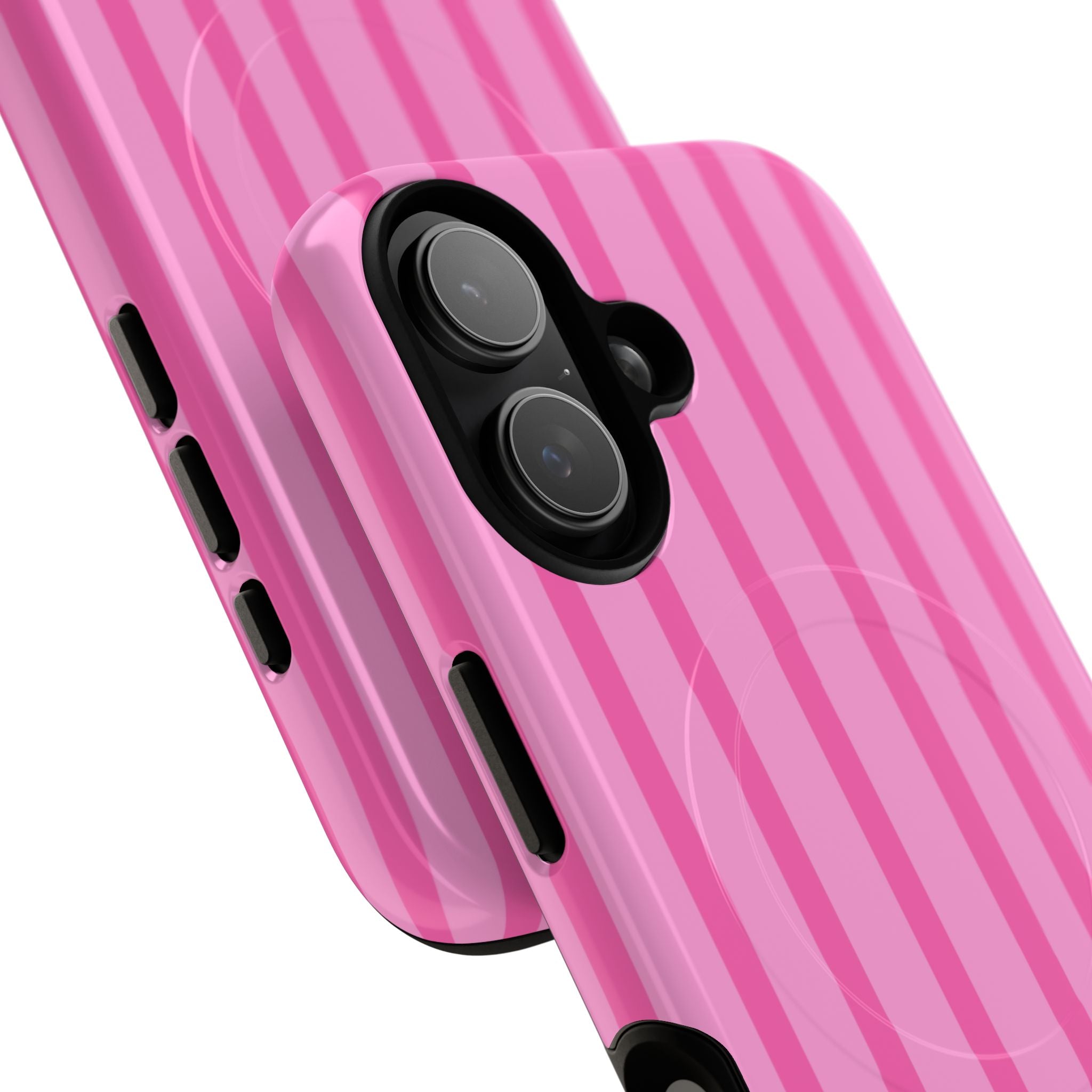 Pink Striped Phone Case