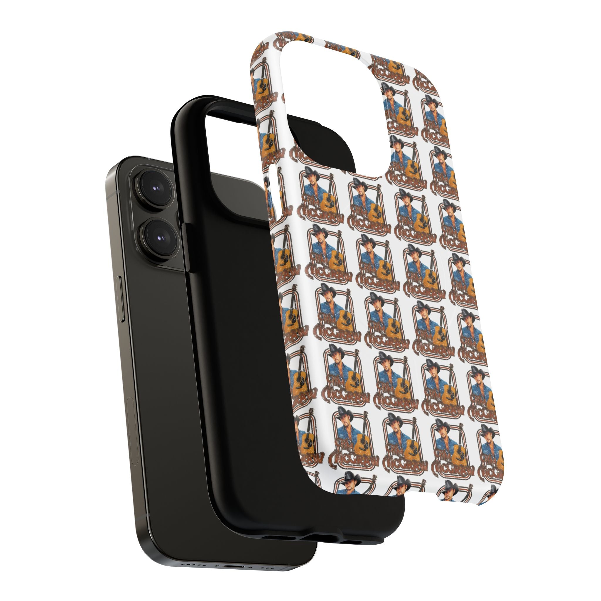 Cowboy Pattern Retro Design  Phone Case
